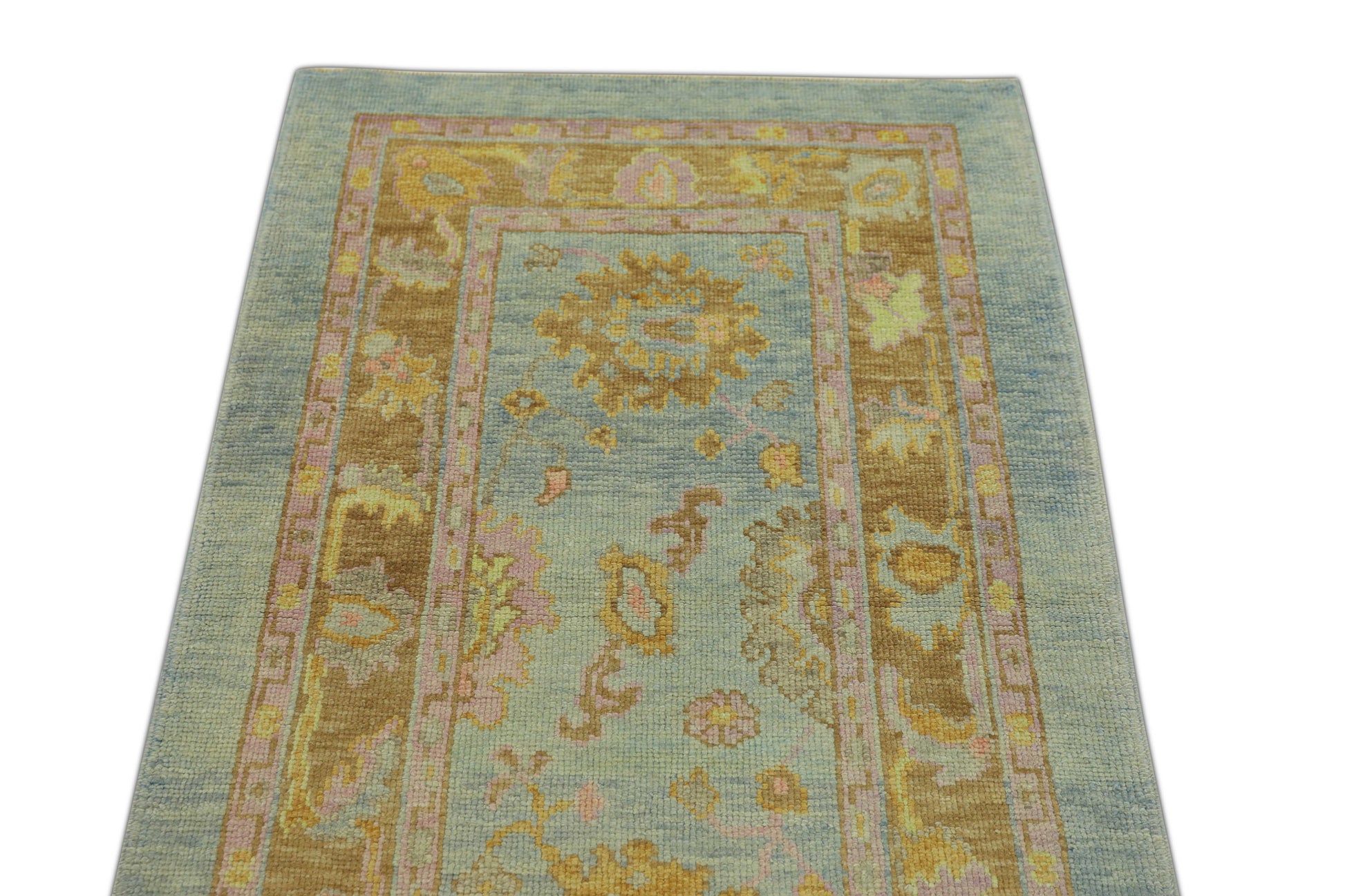 Turkish Oushak Rug 3'2" x 5' #794