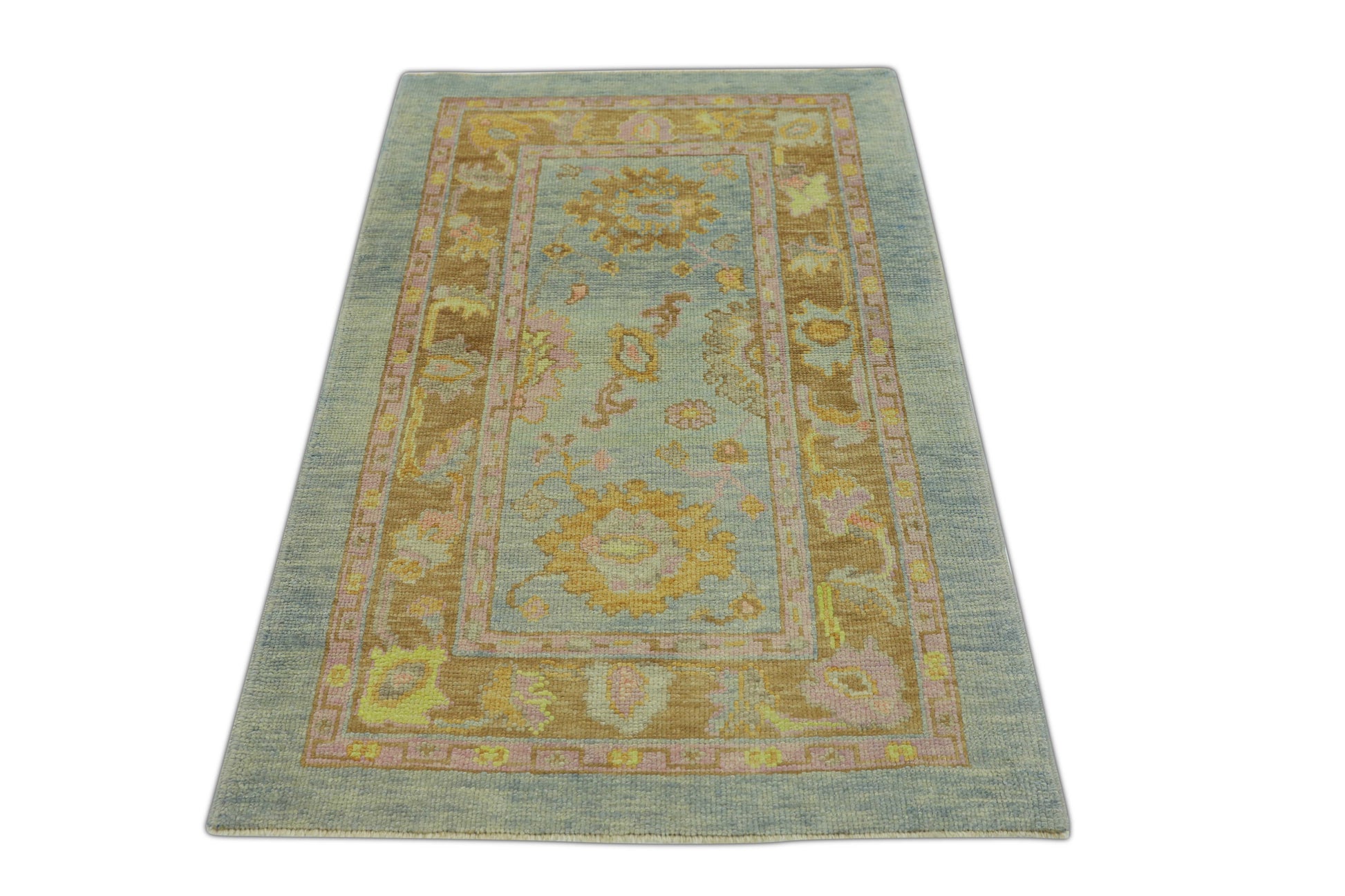 Turkish Oushak Rug 3'2" x 5' #794