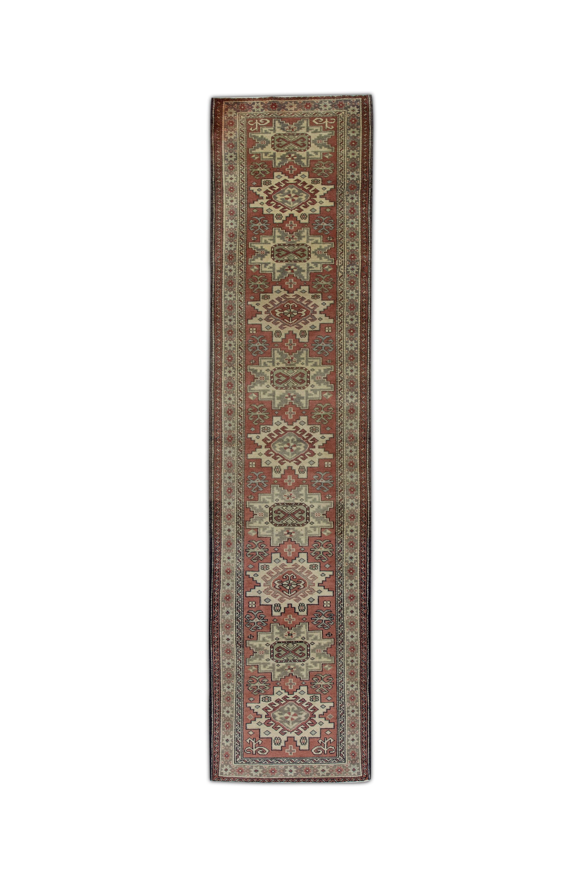 Turkish Vintage Anatolian Rug  2'8" x 11'3" #26