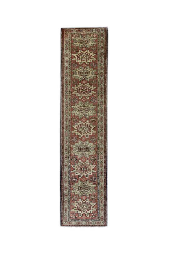 #26 Turkish Vintage Anatolian Rug  2'8" x 11'3"