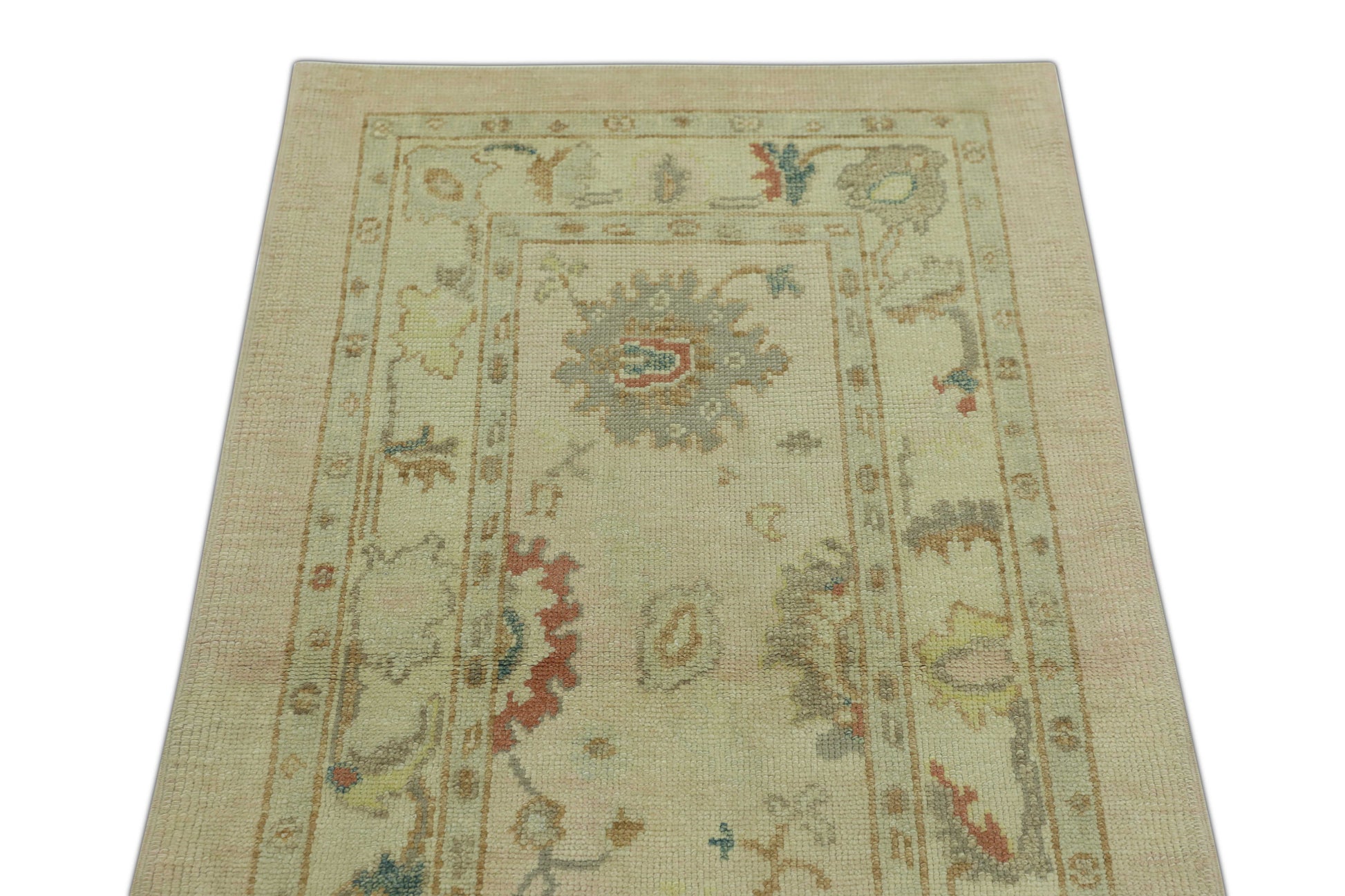 Turkish Oushak Rug 3'1" x 5' #784
