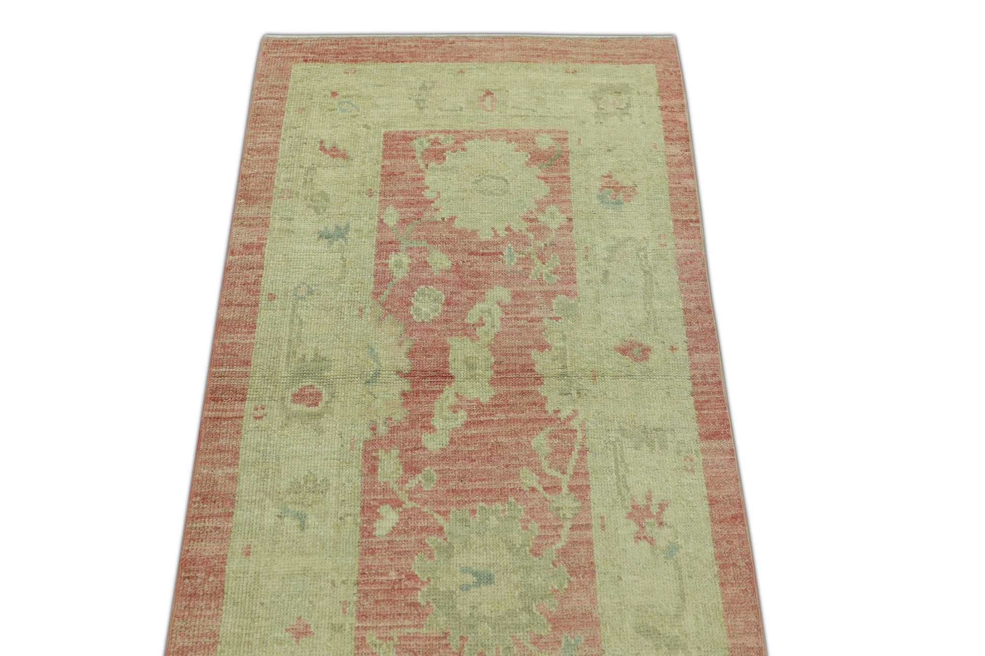 Turkish Oushak Rug 2'10" x 4'10" #1348