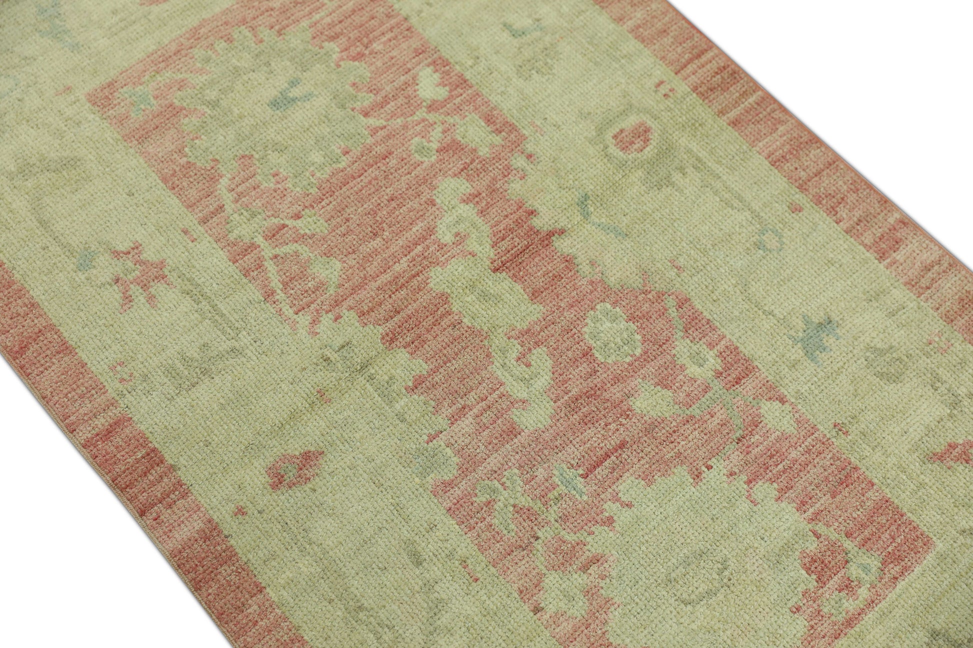 Turkish Oushak Rug 2'10" x 4'10" #1348
