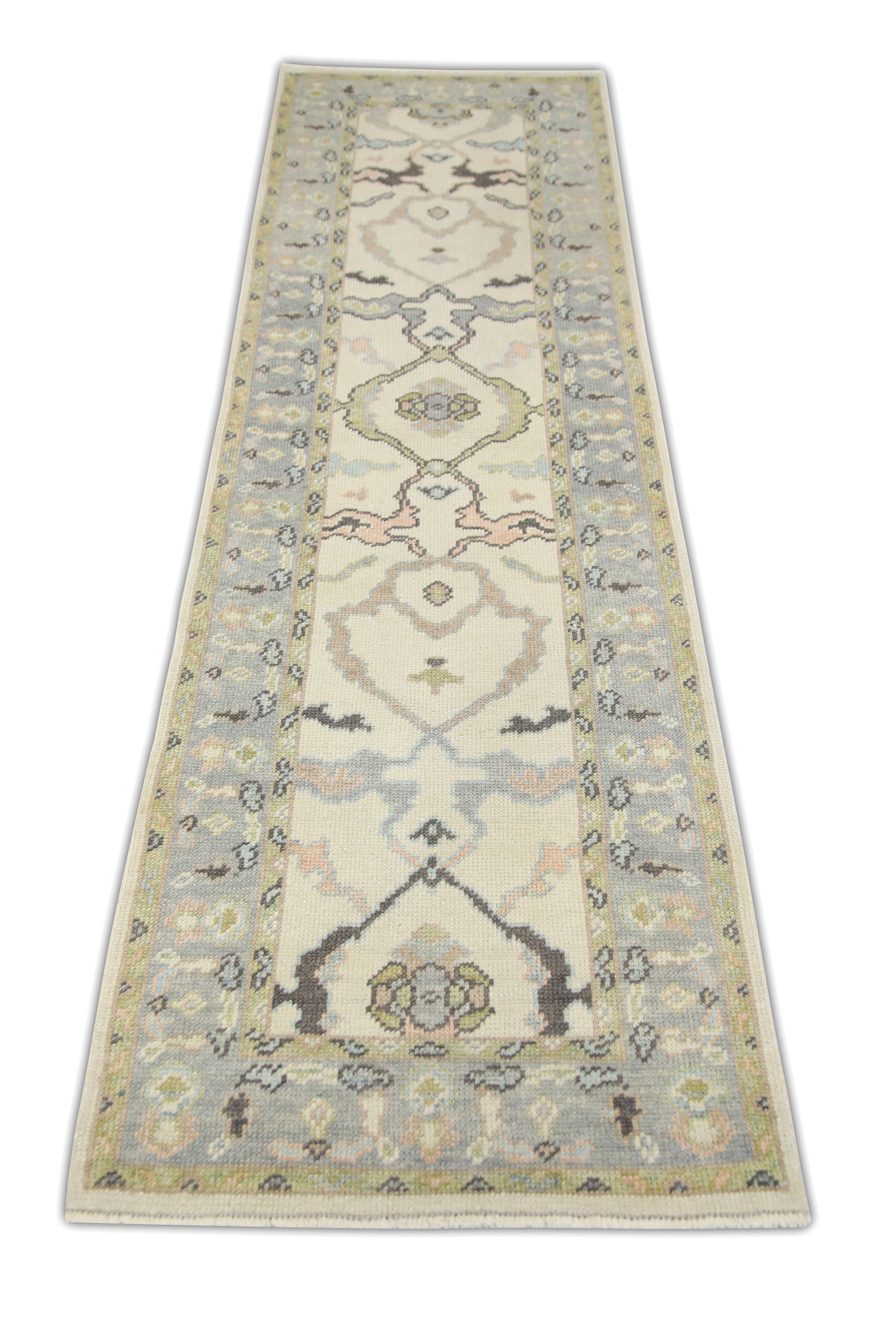 Turkish Oushak Rug 2'7" x 8'9" #1077
