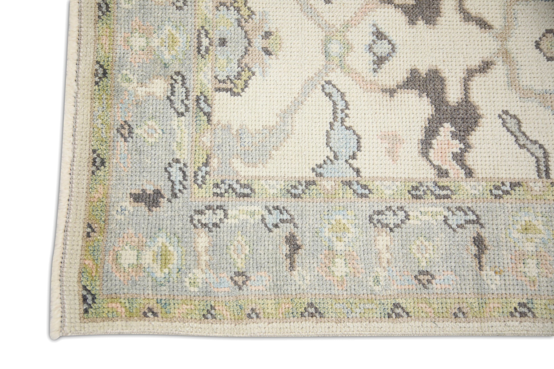 Turkish Oushak Rug 2'7" x 8'9" #1077