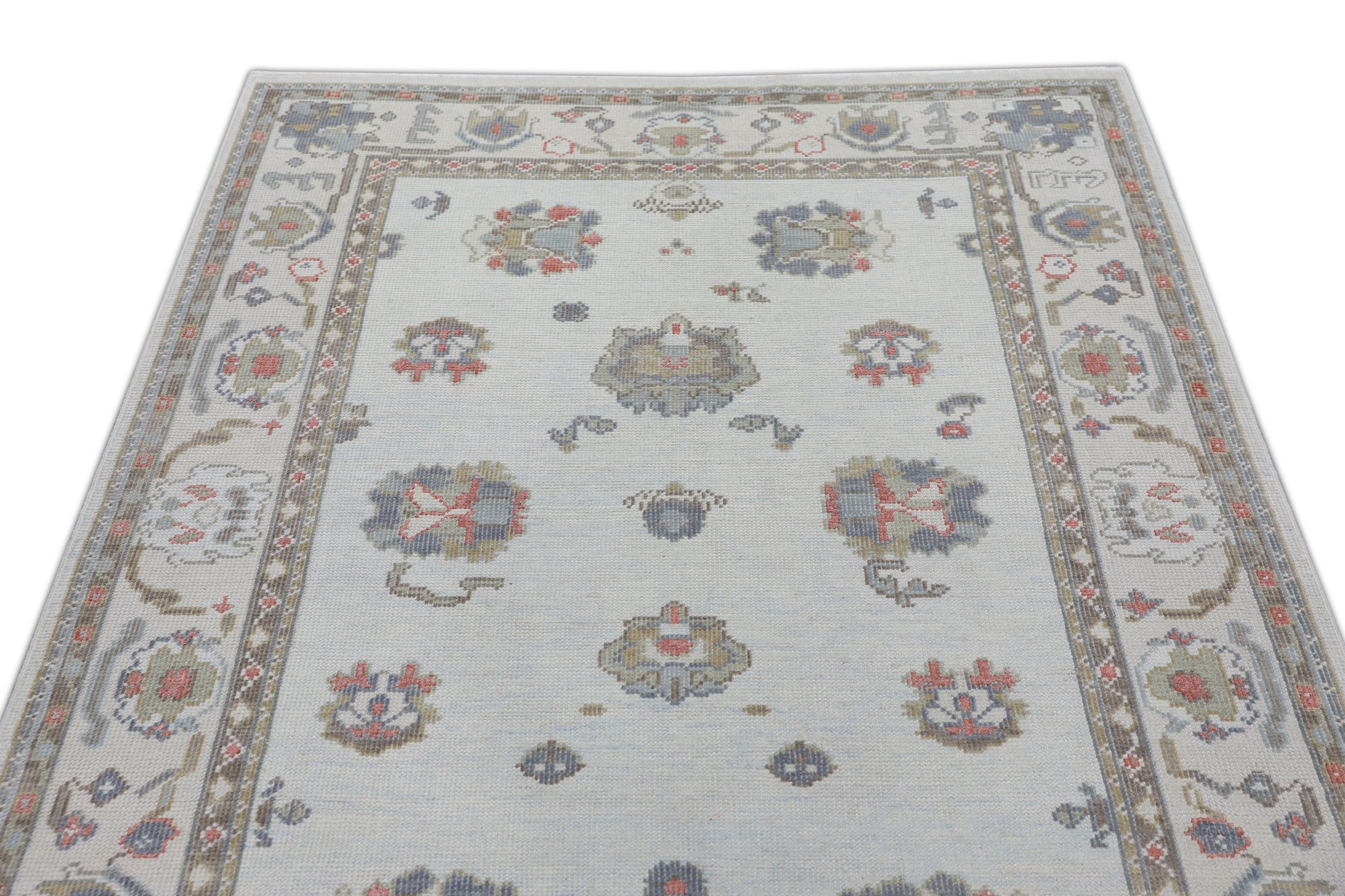 Turkish Oushak Rug 4'10" x 9'6" #3231
