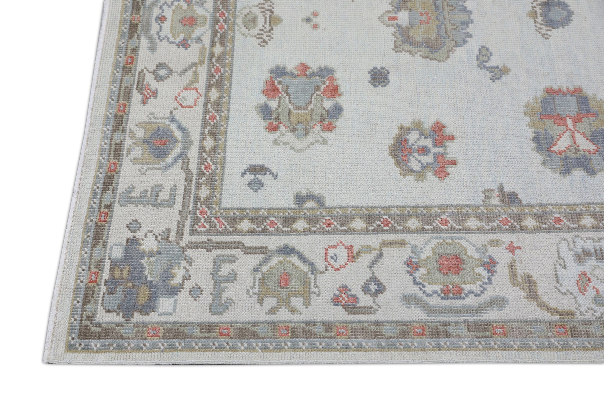 Turkish Oushak Rug 4'10" x 9'6" #3231
