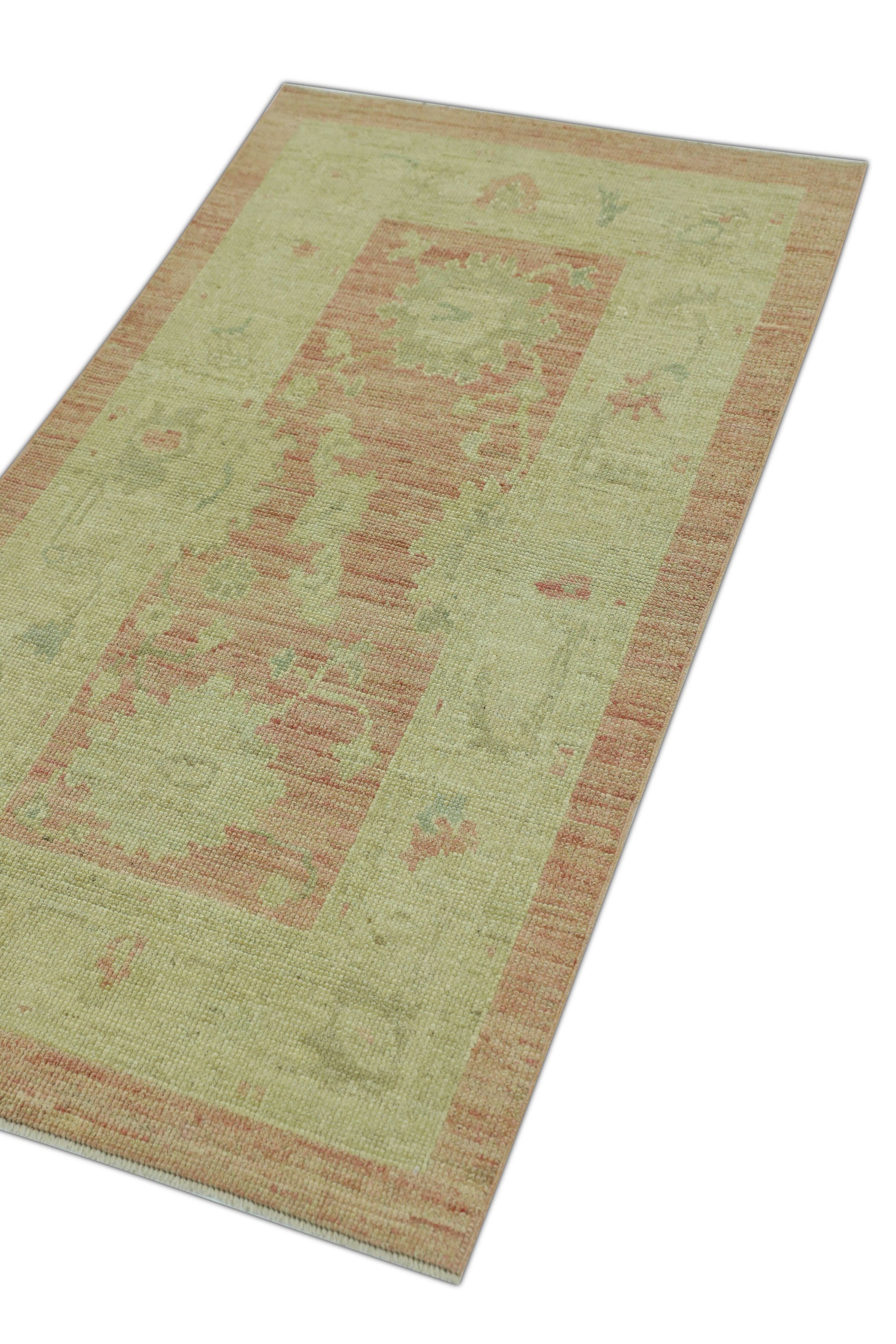 Turkish Oushak Rug 2'11" x 5'1" #1347
