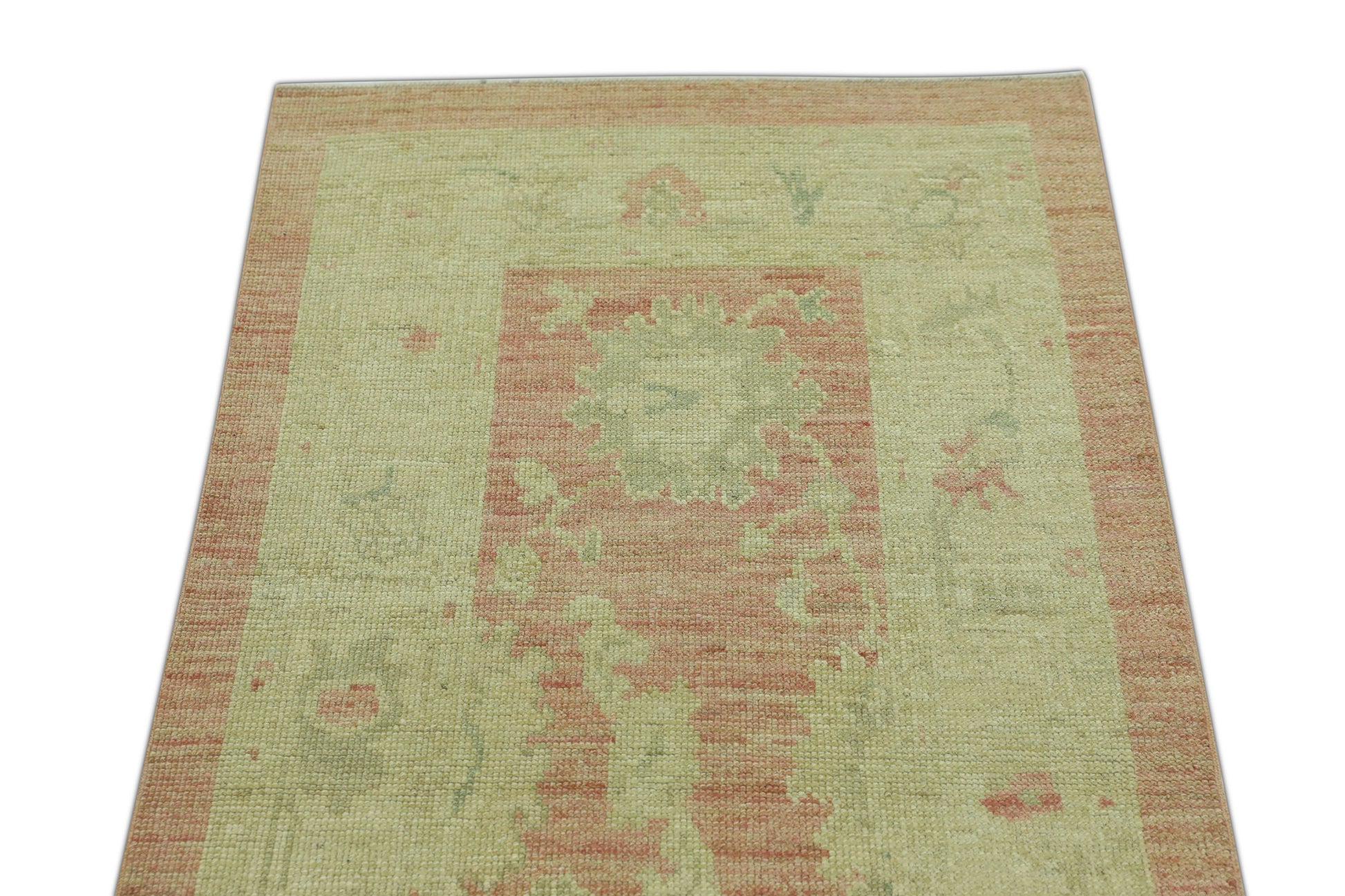 Turkish Oushak Rug 2'11" x 5'1" #1347