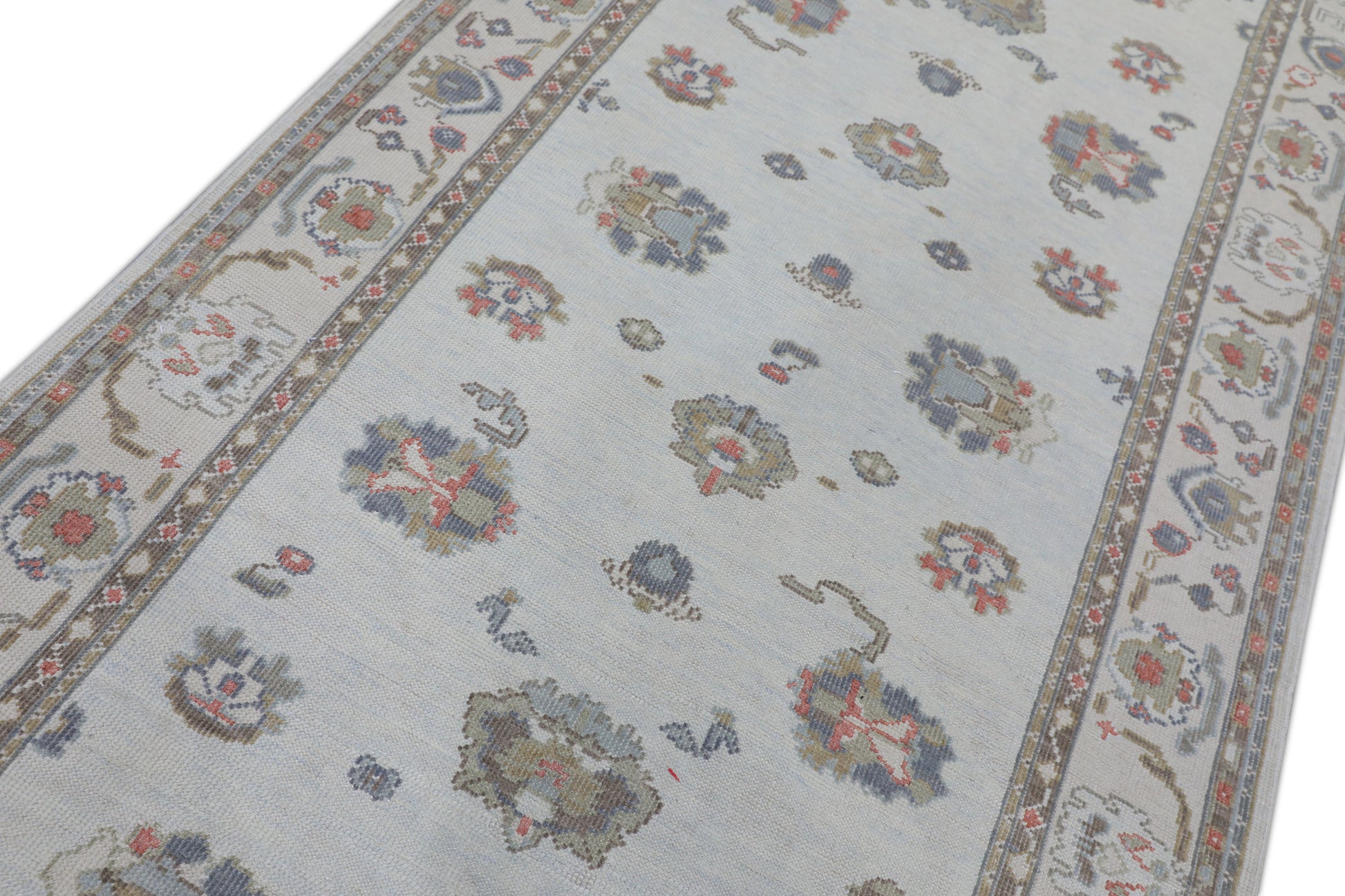 Turkish Oushak Rug 4'10" x 9'6" #3231