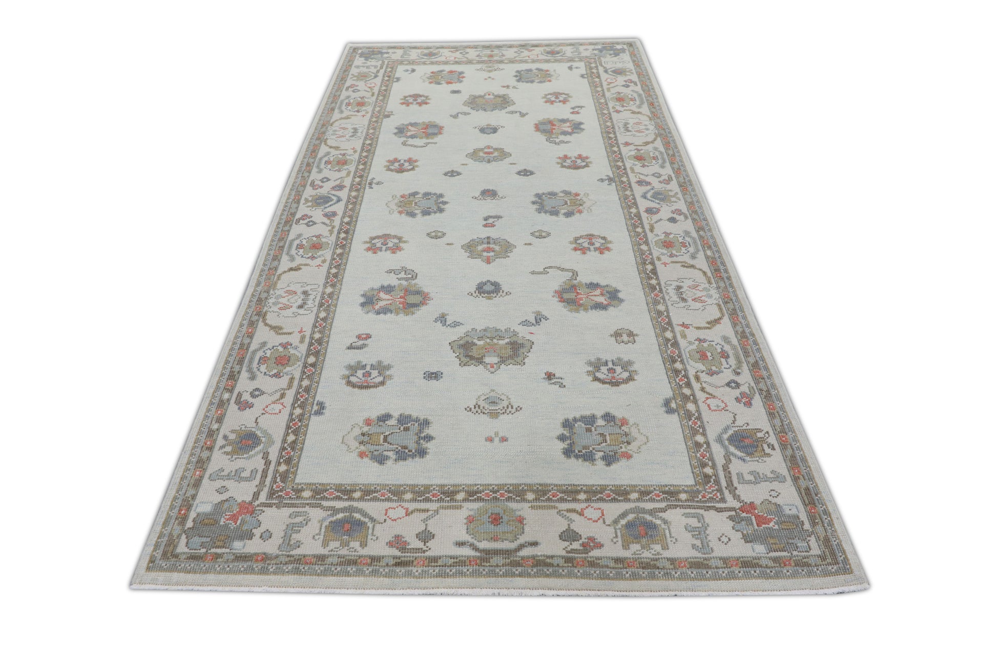 Turkish Oushak Rug 4'10" x 9'6" #3231