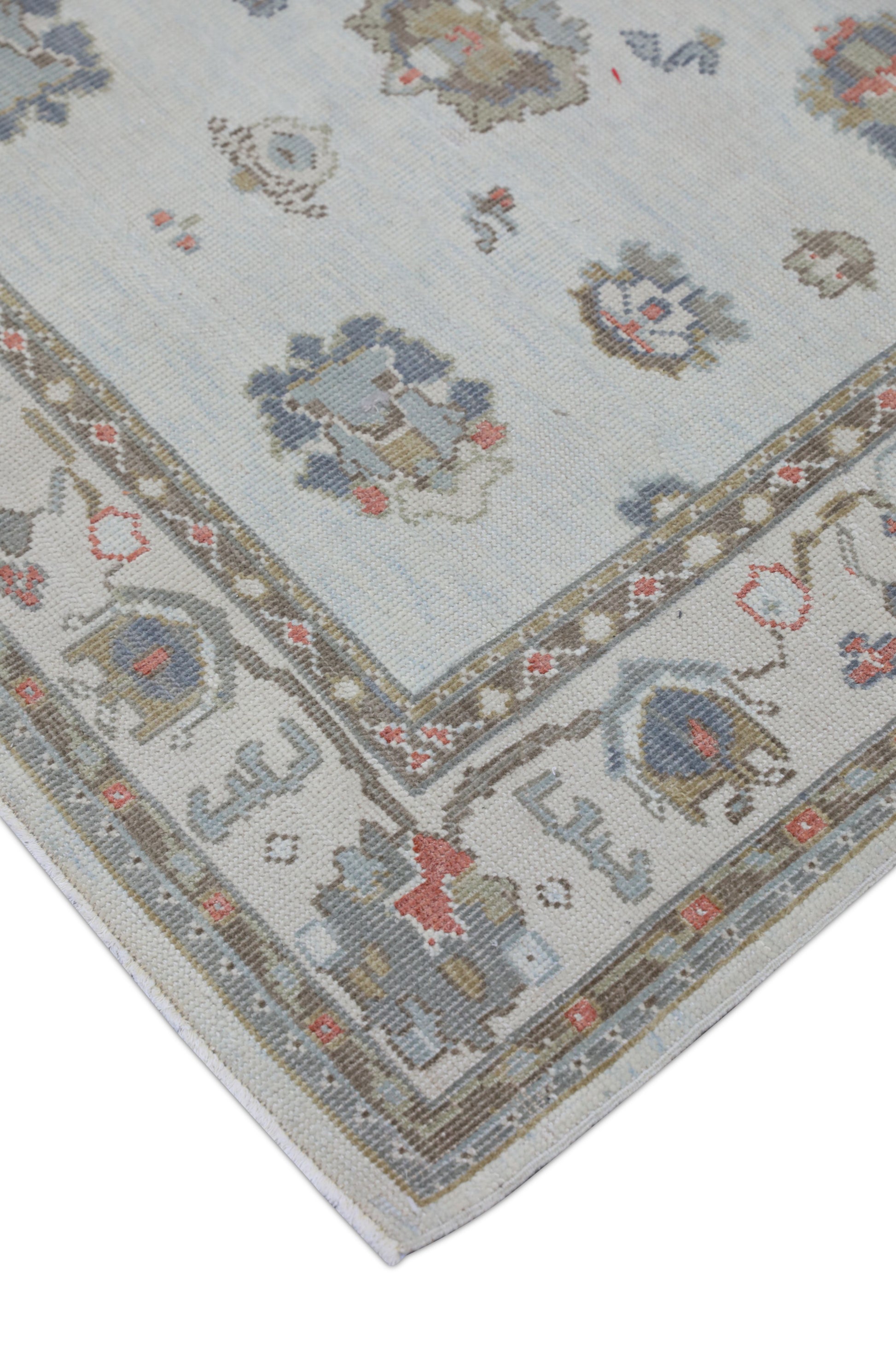 Turkish Oushak Rug 4'10" x 9'6" #3231