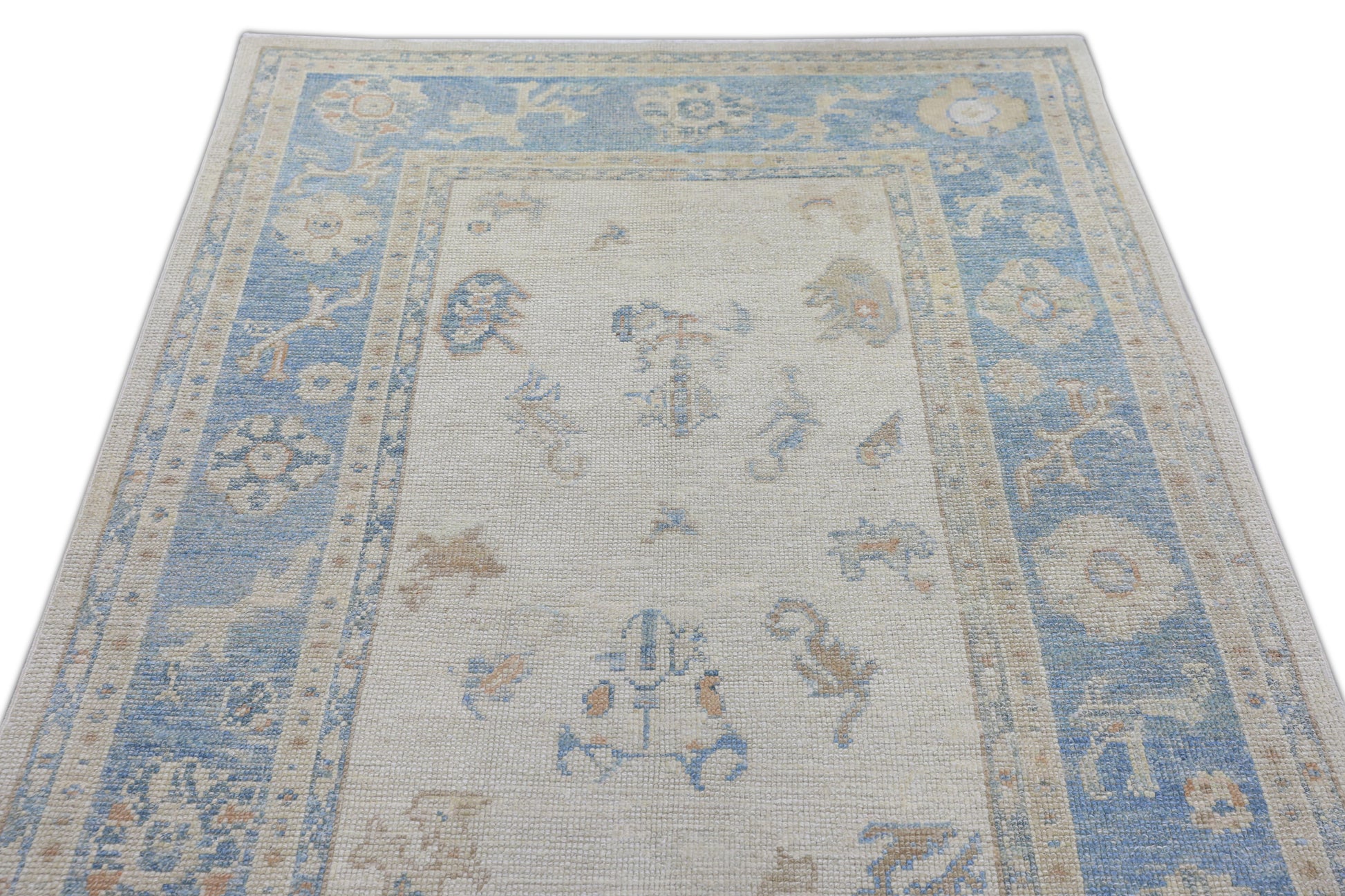 Turkish Oushak Rug 4'10" x 16'7" #3227