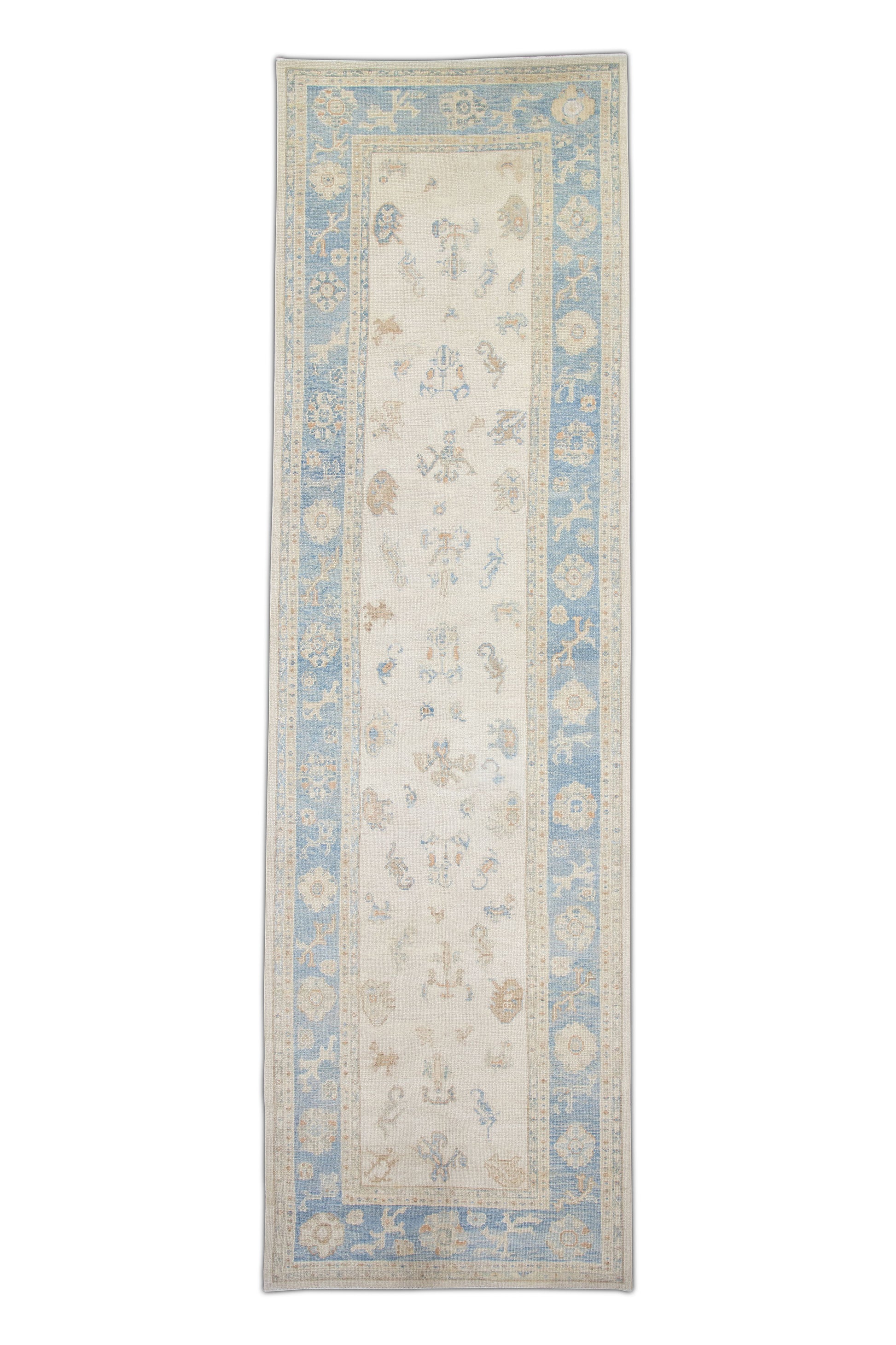 Turkish Oushak Rug 4'10" x 16'7" #3227