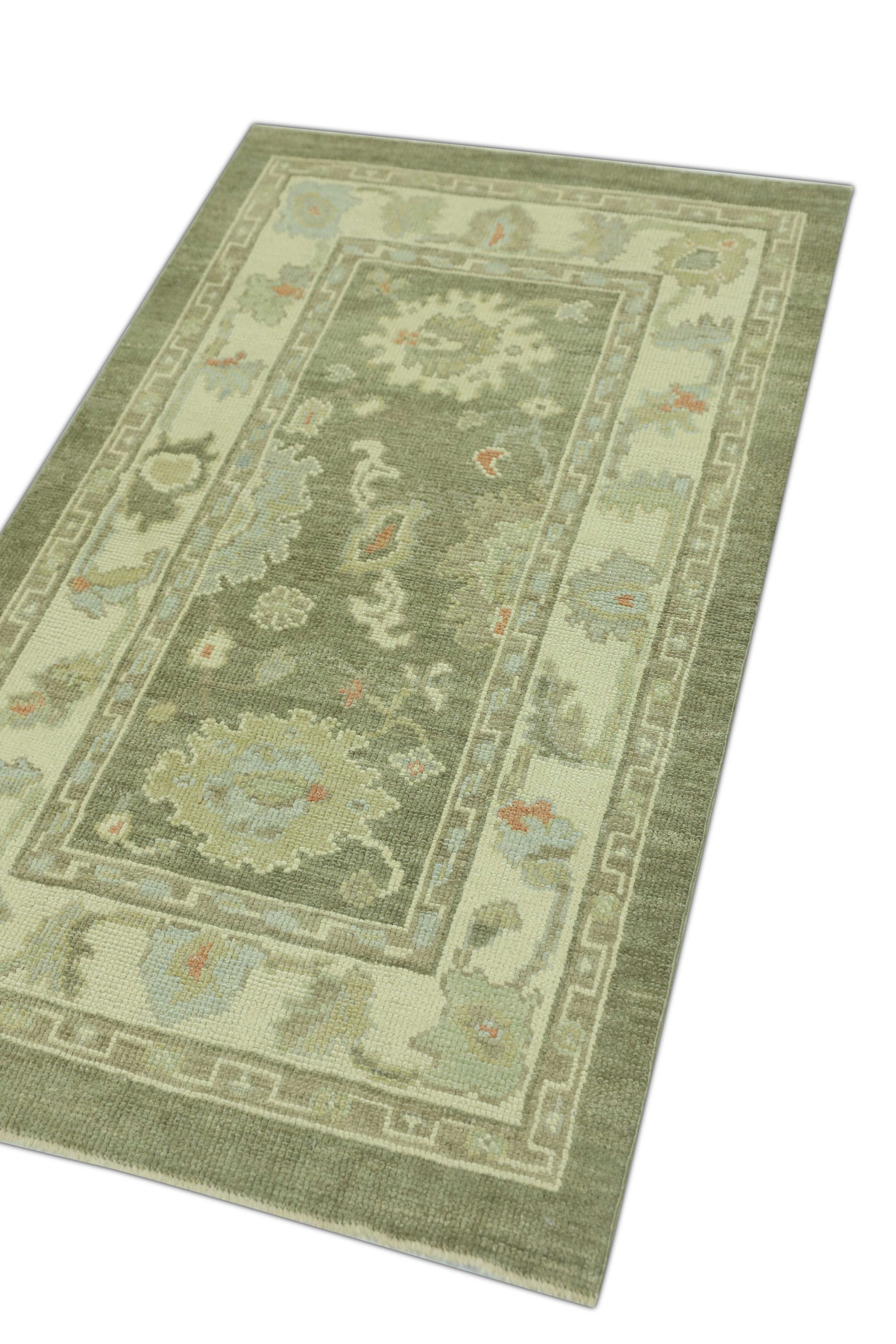 Turkish Oushak Rug 3' x 5'1" #1339