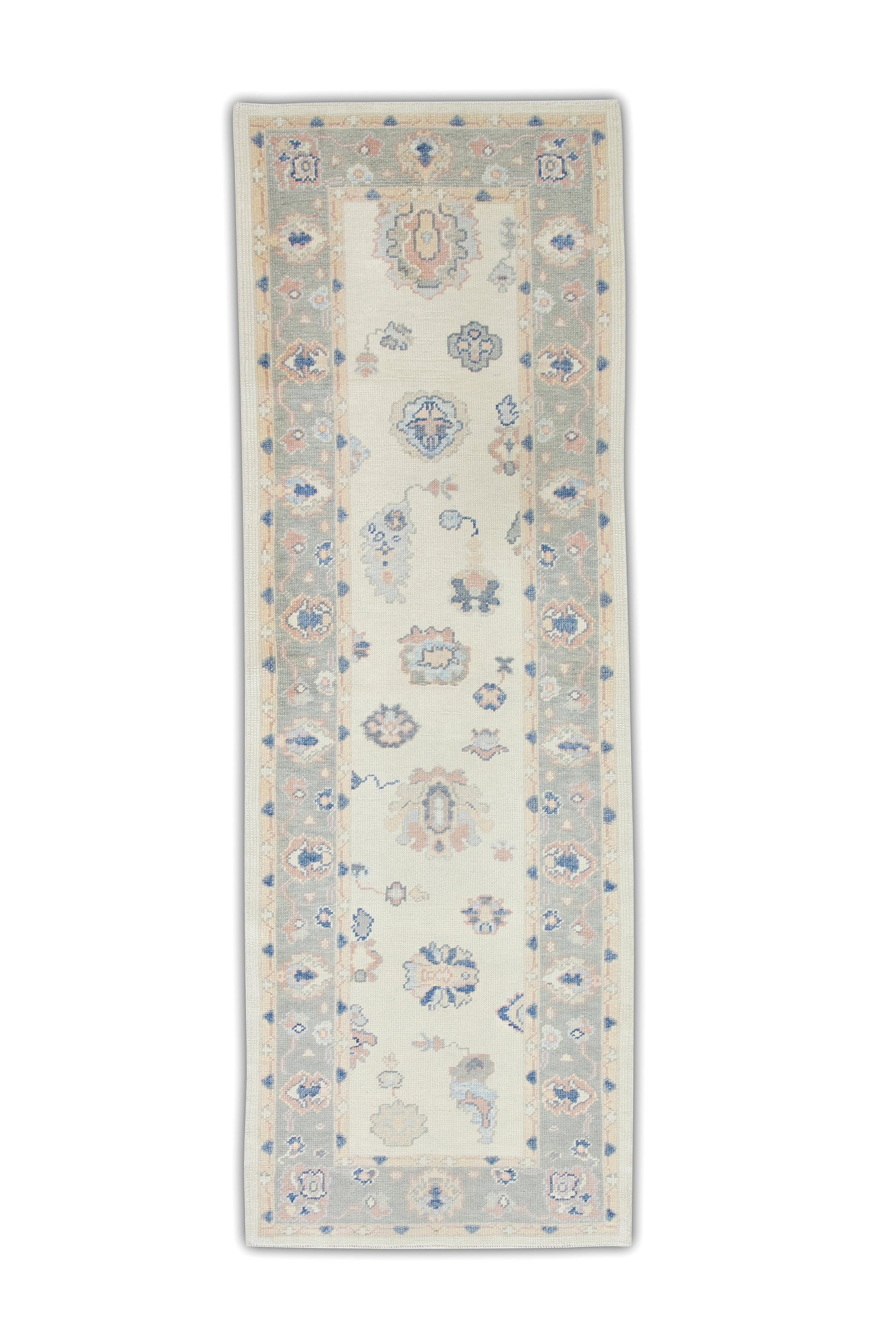 Turkish Oushak Rug 3' x 8'11" #7027