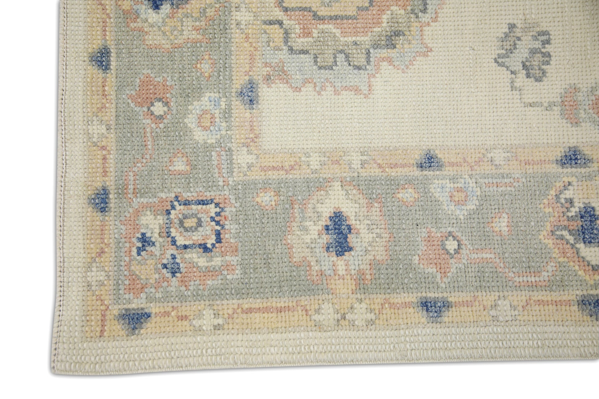 Turkish Oushak Rug 3' x 8'11" #7027