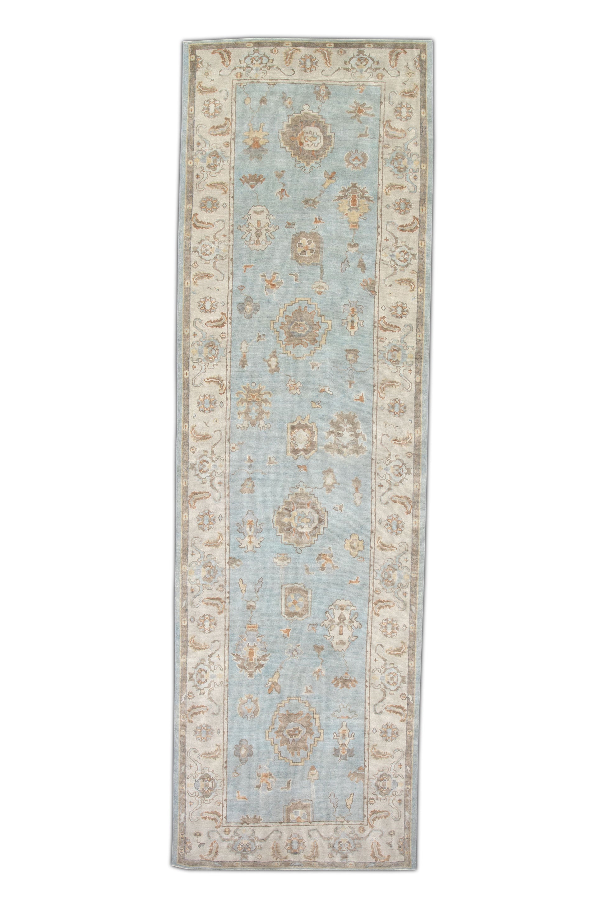 Turkish Oushak Rug 4'7" x 15'4" #3229