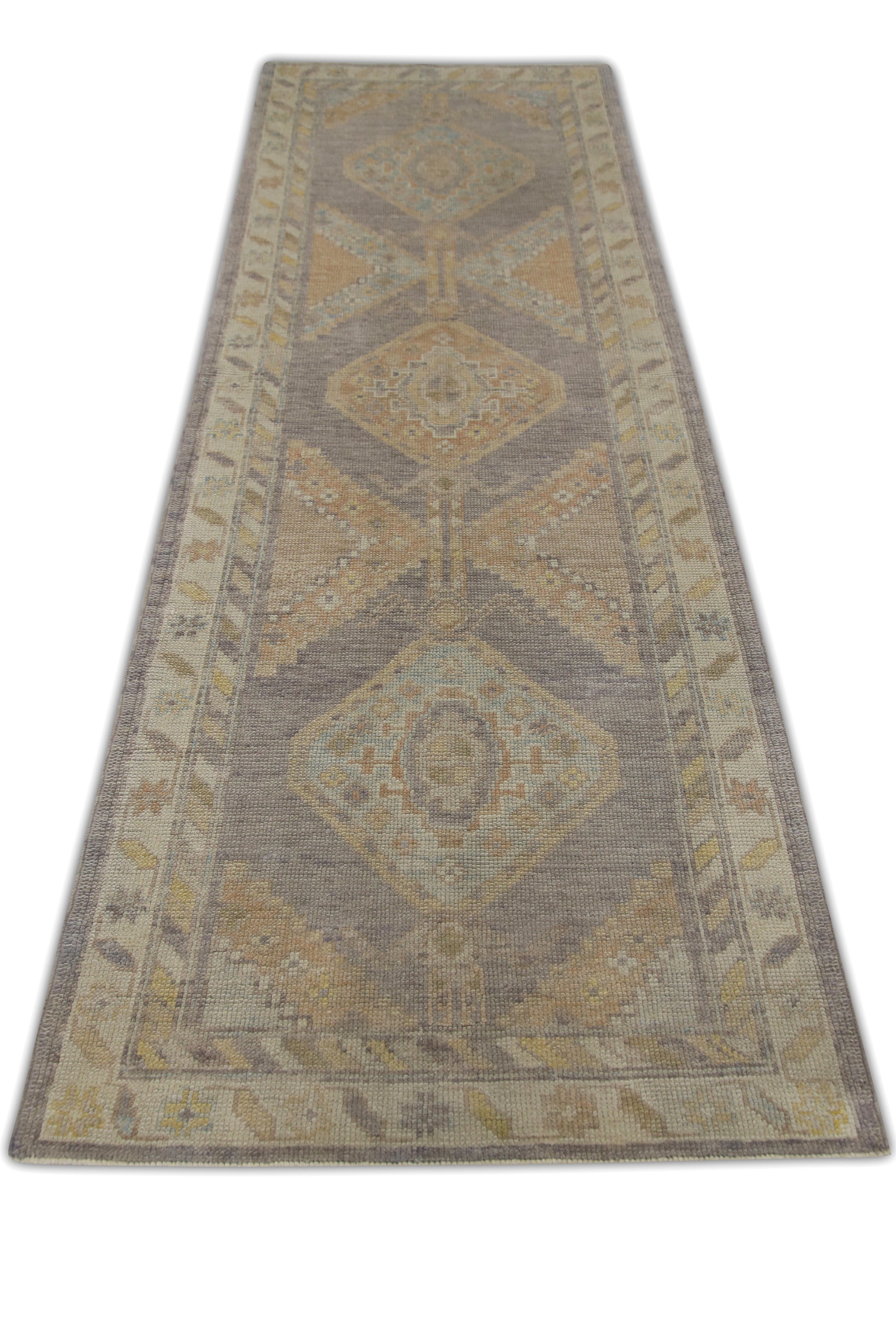 Turkish Oushak Rug 3' x 9' #6662