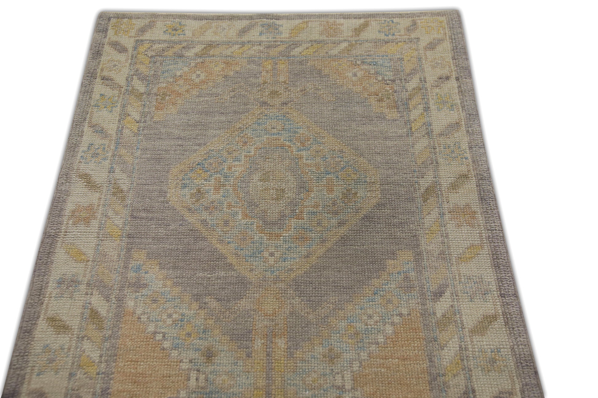 Turkish Oushak Rug 3' x 9' #6662