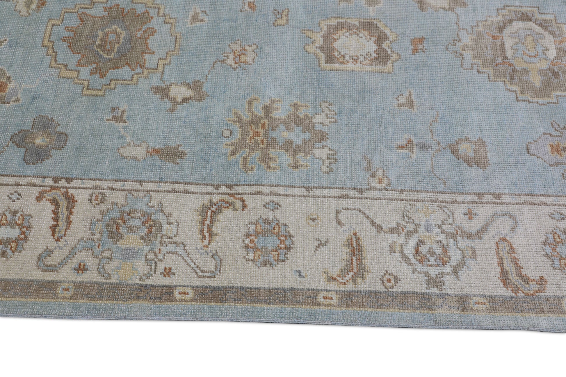 Turkish Oushak Rug 4'7" x 15'4" #3229