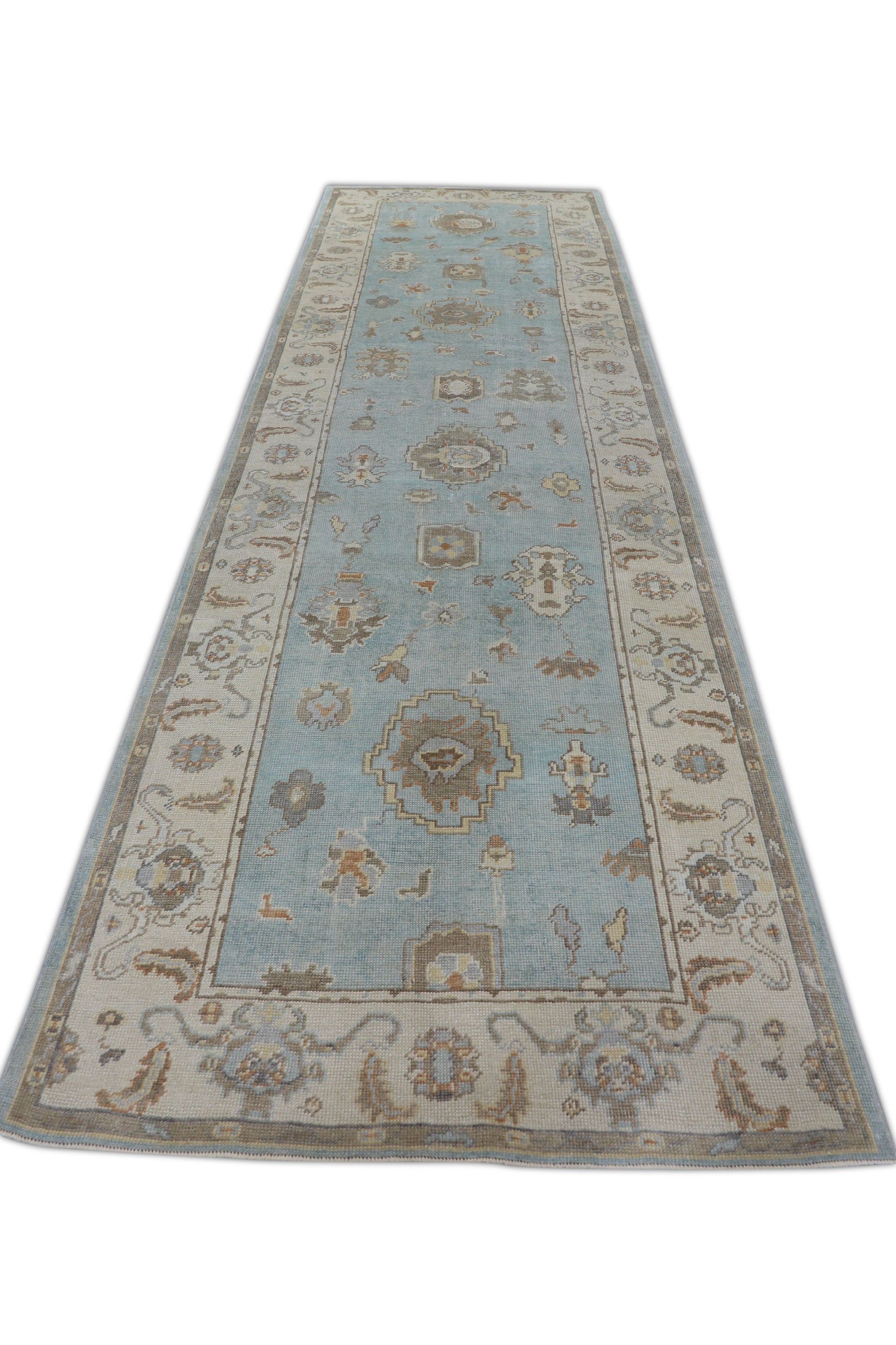 Turkish Oushak Rug 4'7" x 15'4" #3229