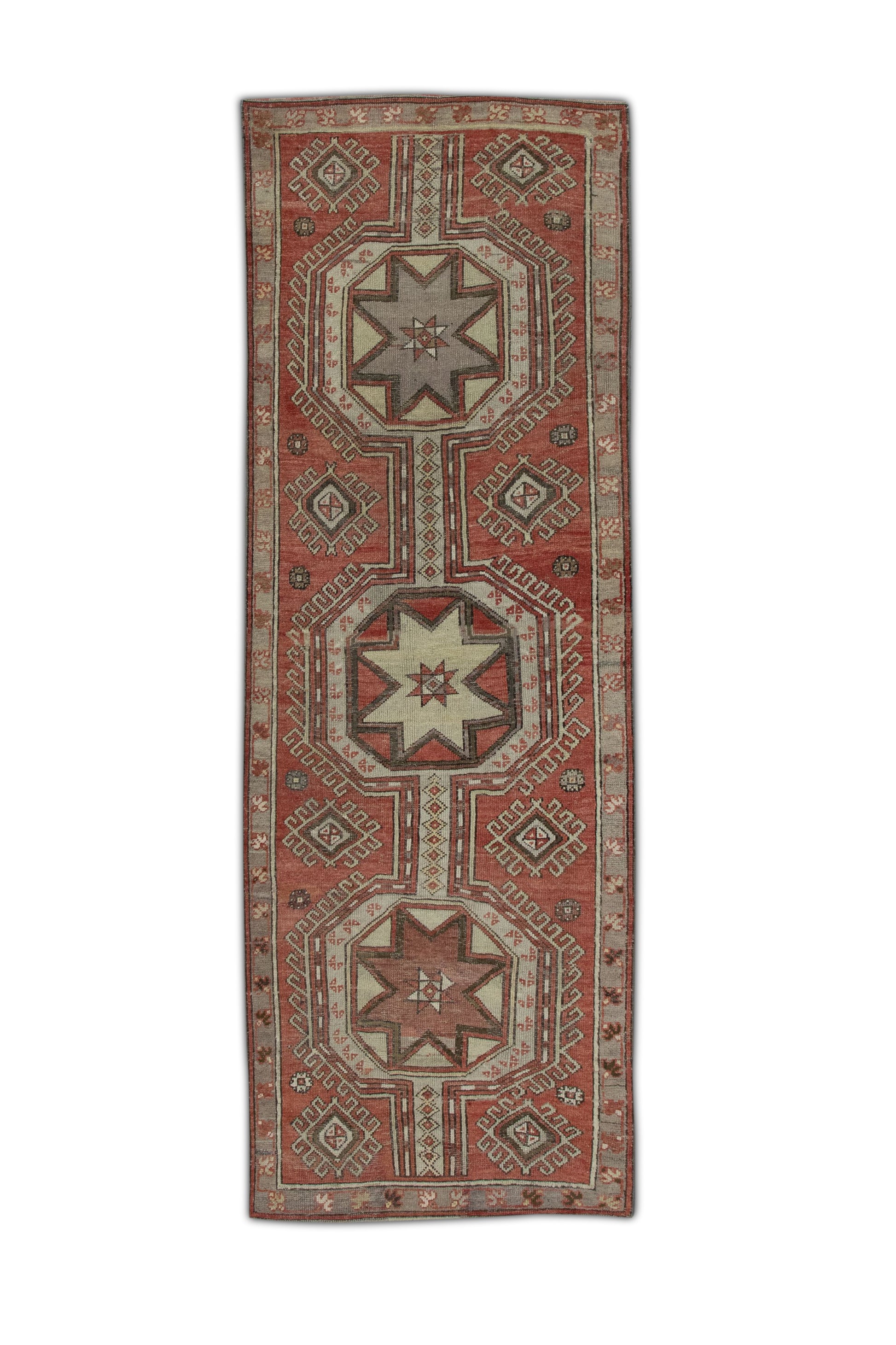 Turkish Vintage Anatolian Rug  3'1" x 8'11" #164