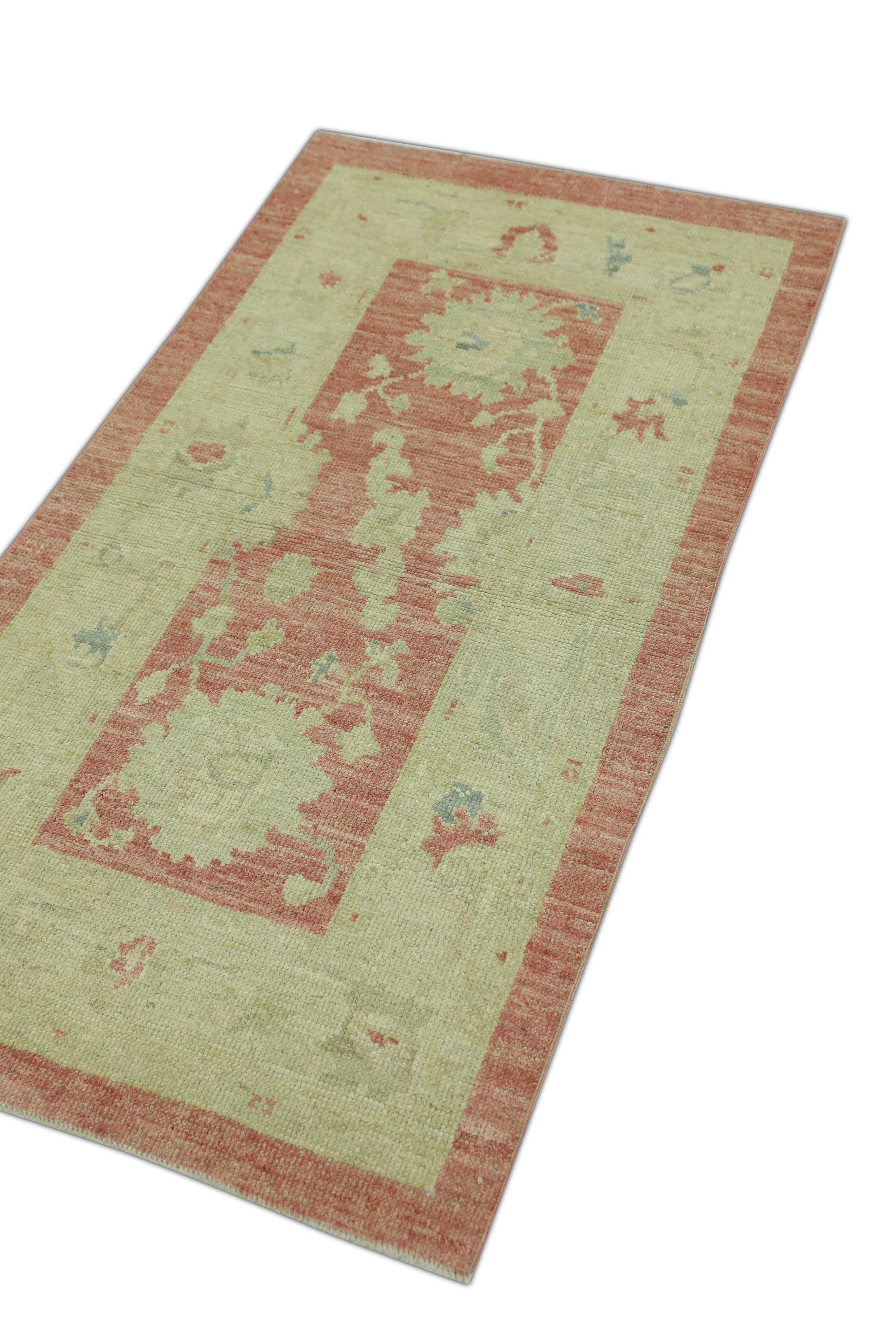Turkish Oushak Rug 2'10" x 5'2" #1335