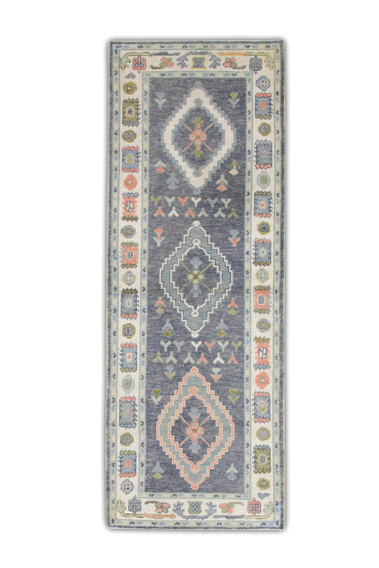 #6578 Turkish Oushak 2'11" x 8'1"