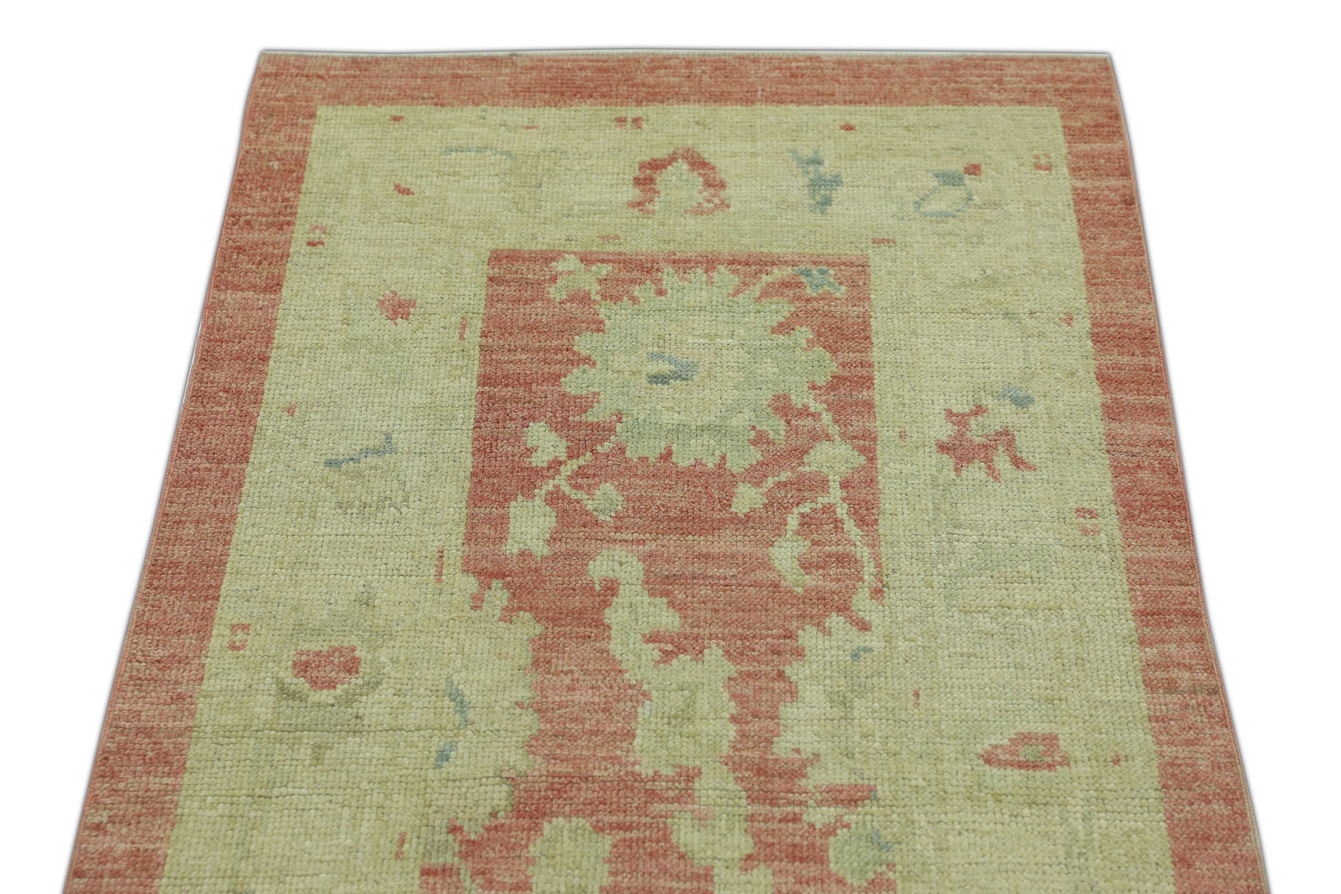 Turkish Oushak Rug 2'10" x 5'2" #1335
