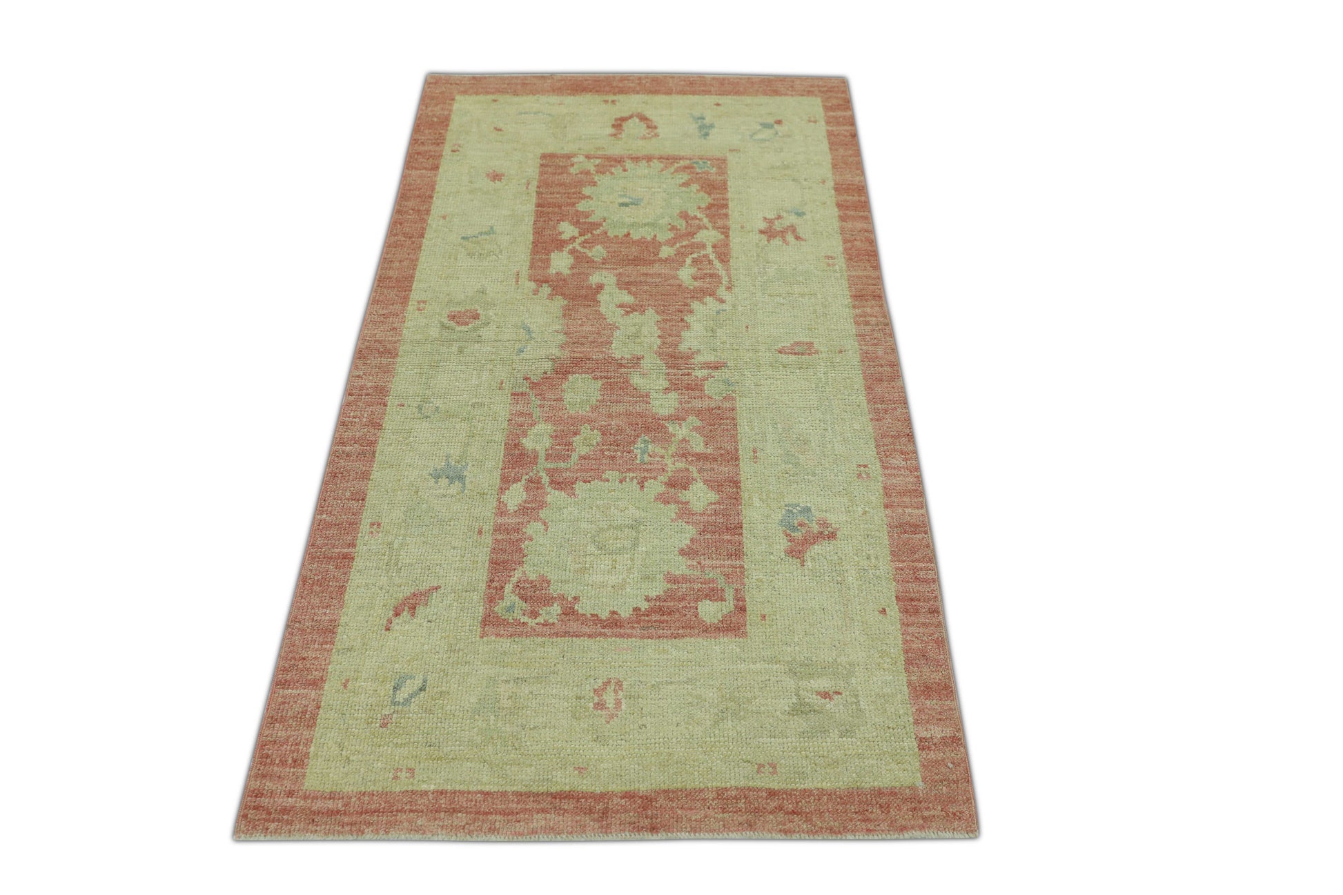 Turkish Oushak Rug 2'10" x 5'2" #1335