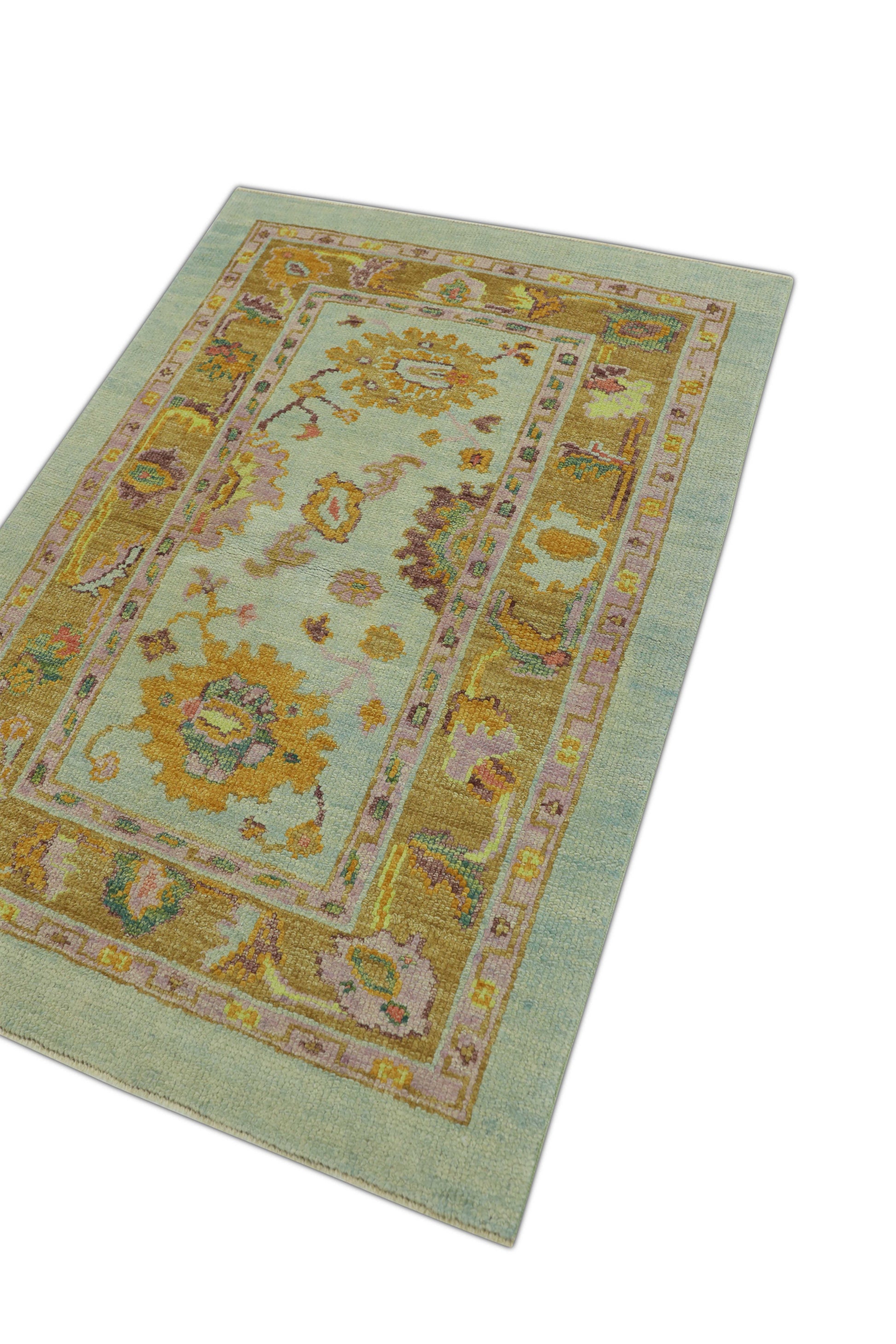 Turkish Oushak Rug 3' x 4'2" #1349