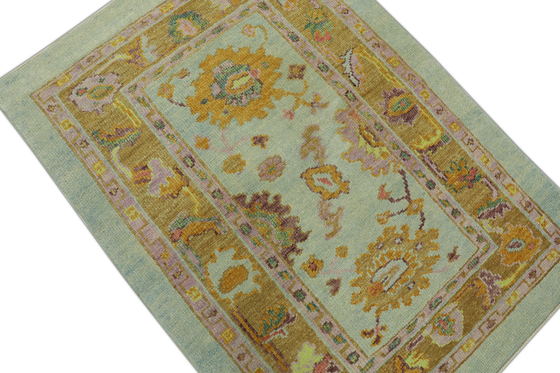 Turkish Oushak Rug 3' x 4'2" #1349