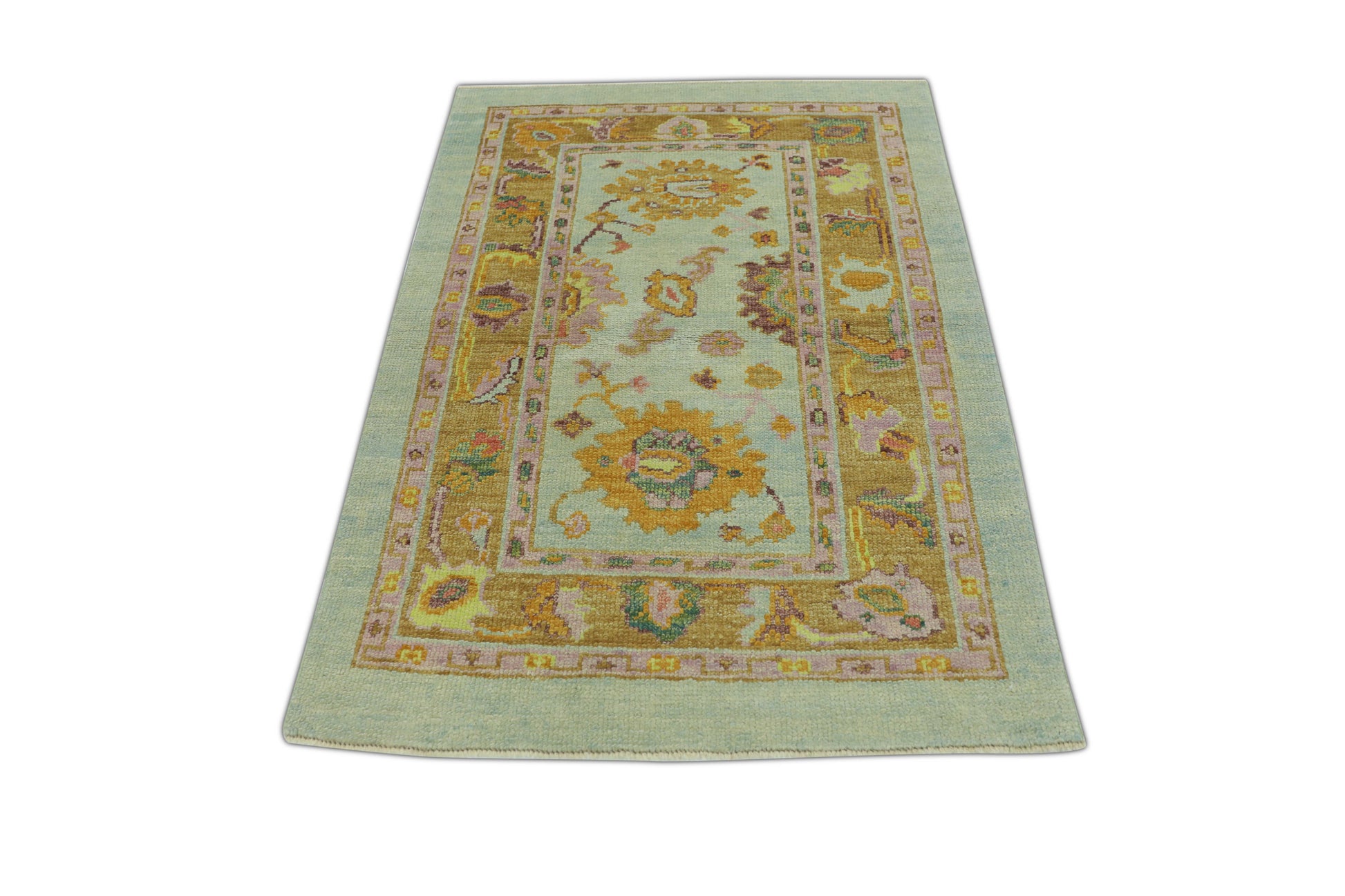 Turkish Oushak Rug 3' x 4'2" #1349