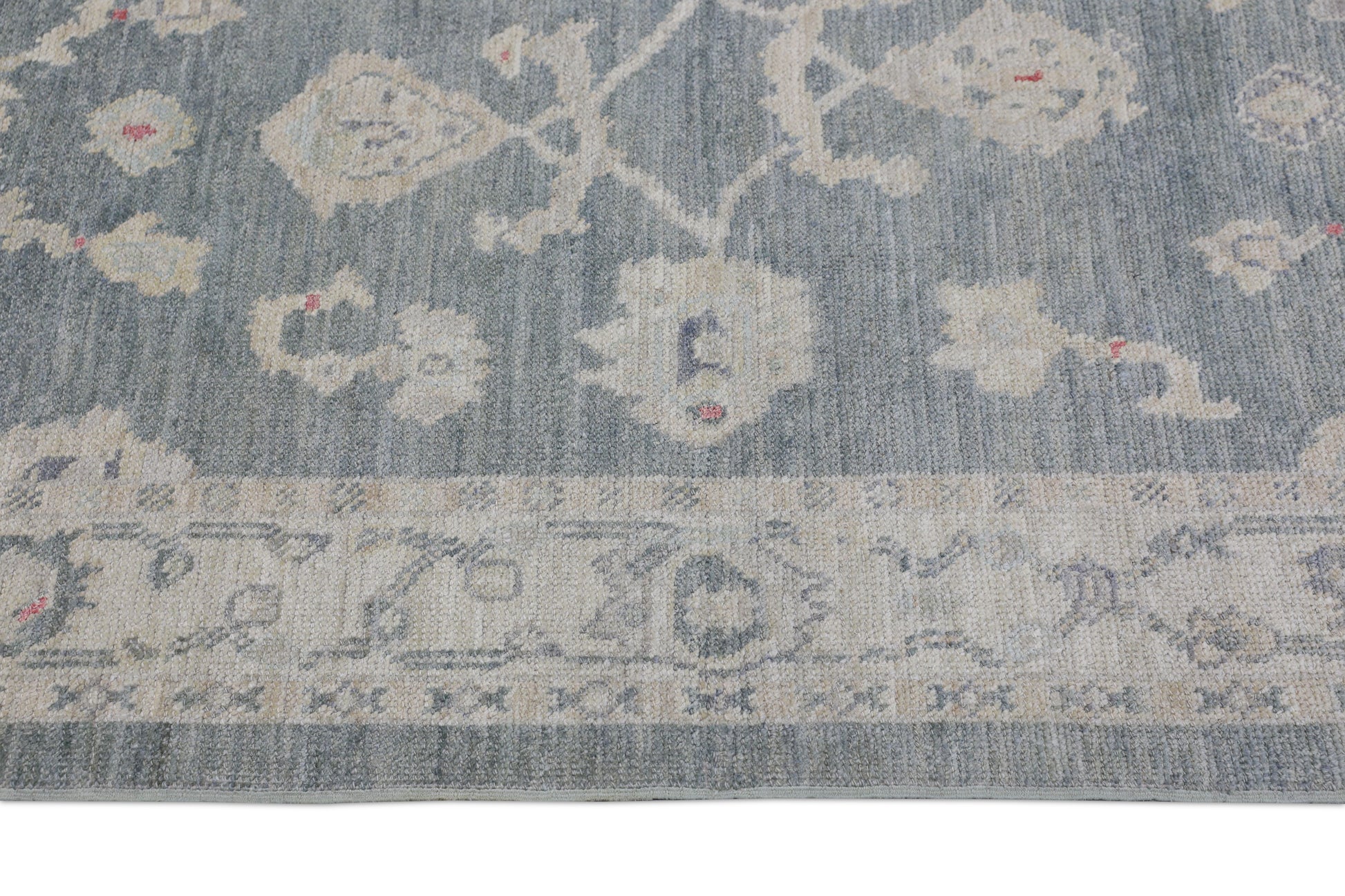 Turkish Oushak Rug 4'1" x 11'3" #2513