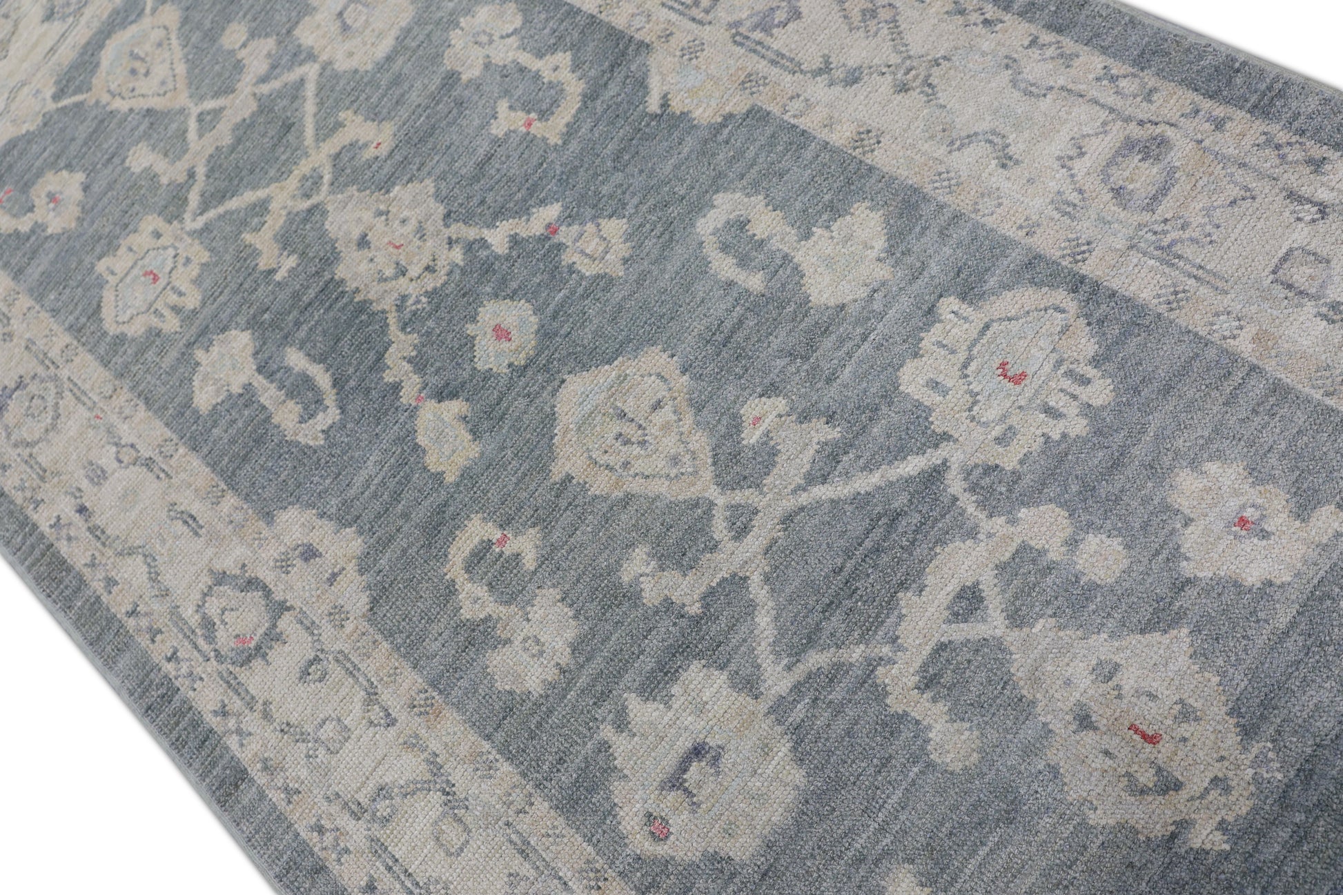 Turkish Oushak Rug 4'1" x 11'3" #2513