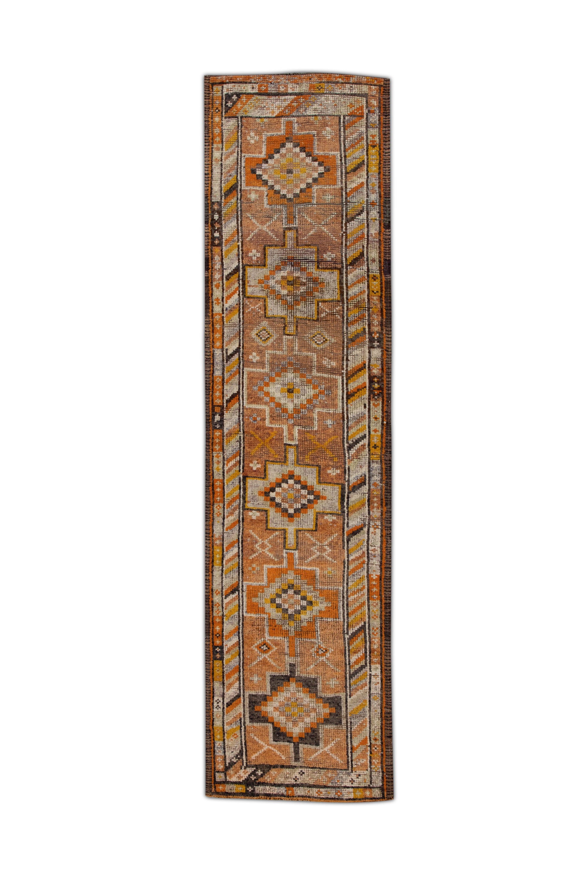 Turkish Vintage Anatolian Rug  2'11" x 11'9" #294