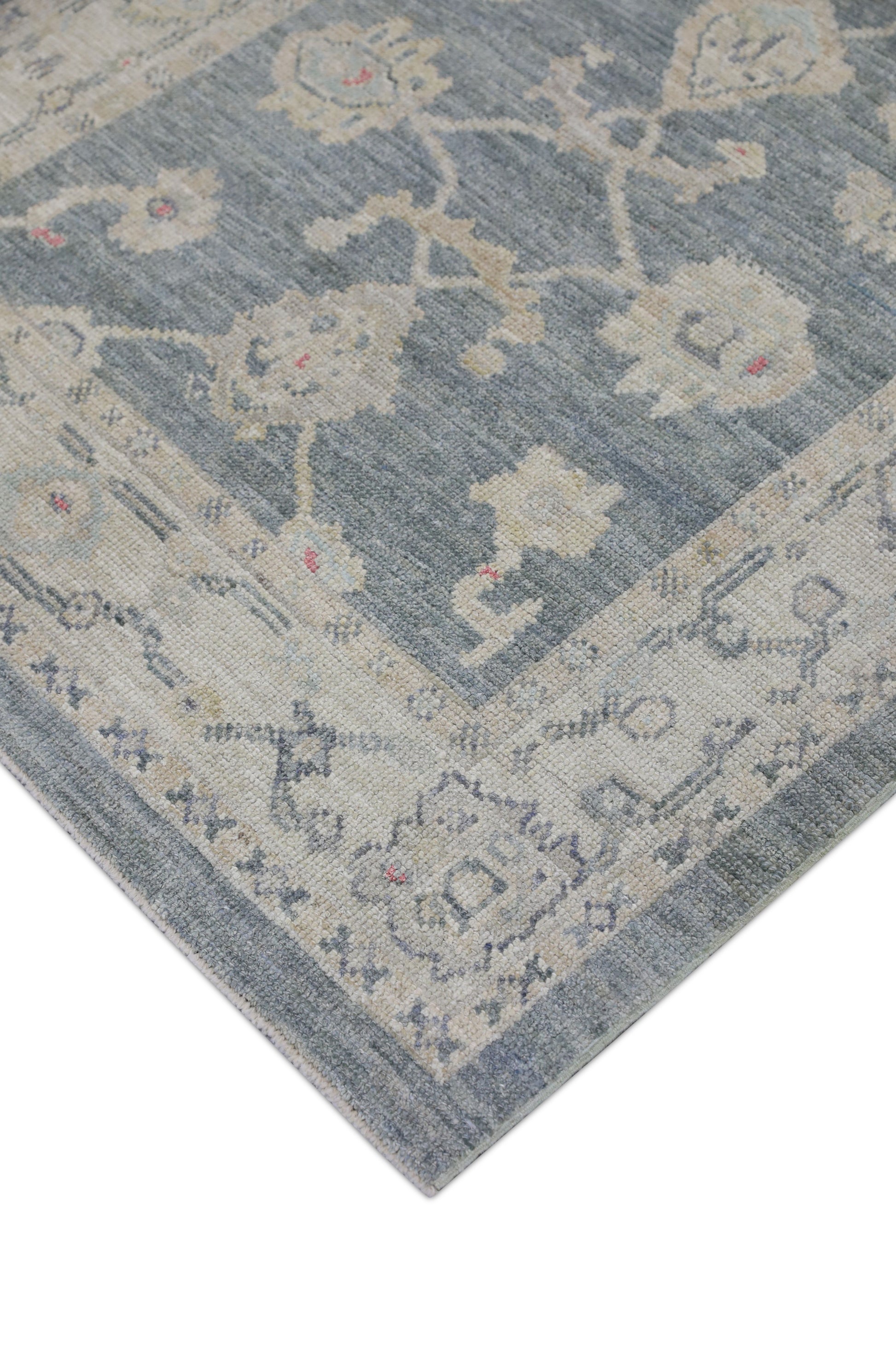 Turkish Oushak Rug 4'1" x 11'3" #2513