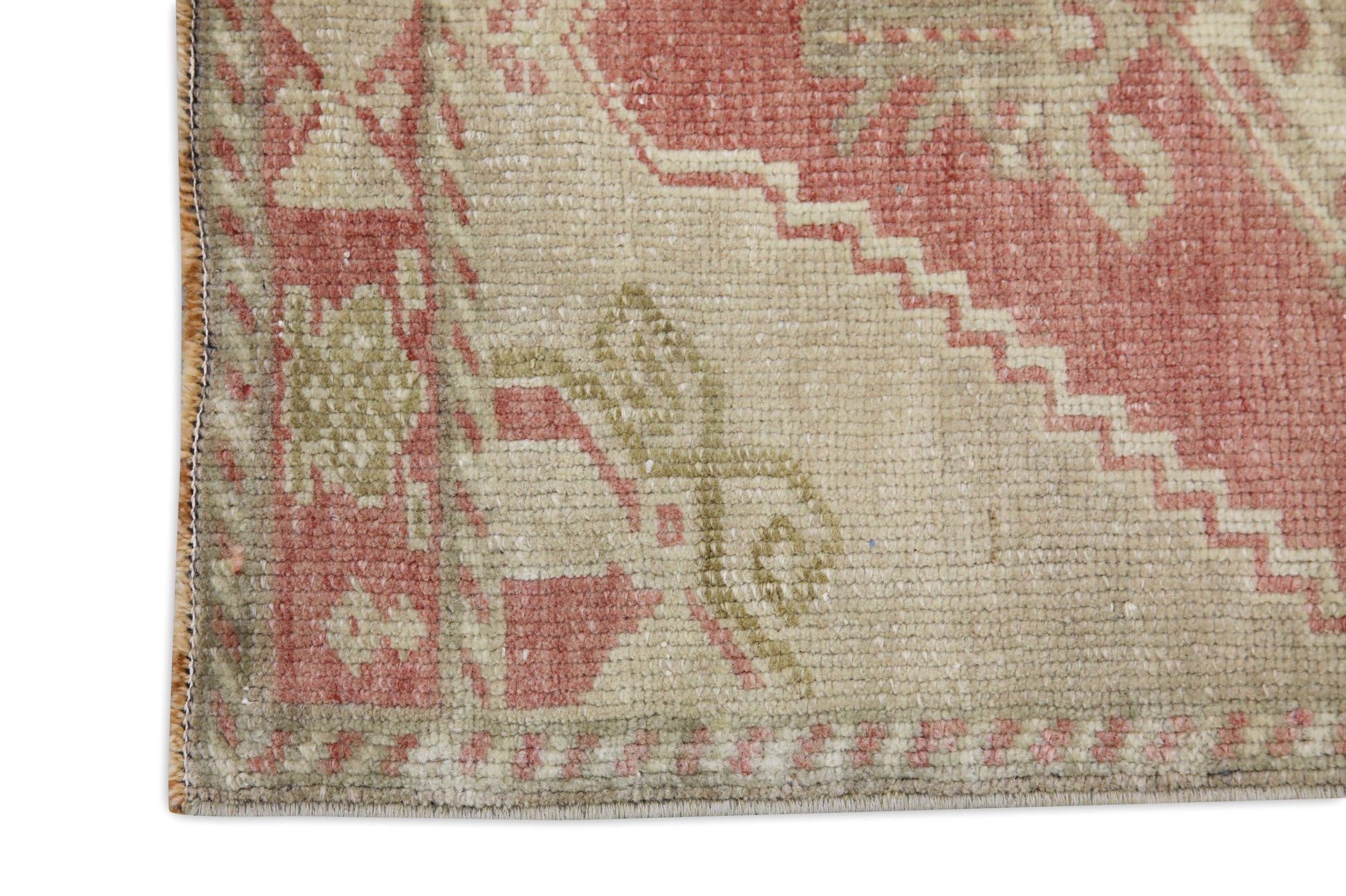 Oriental Hand Knotted Vintage Turkish Mini Rug 1'6" x 3'3" #06