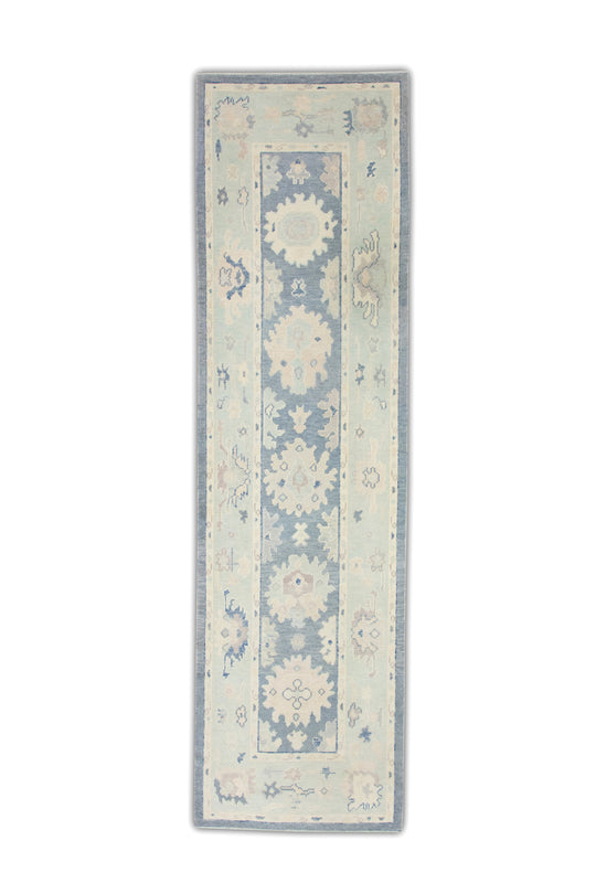 #7095 Turkish Oushak 2'11" x 10'