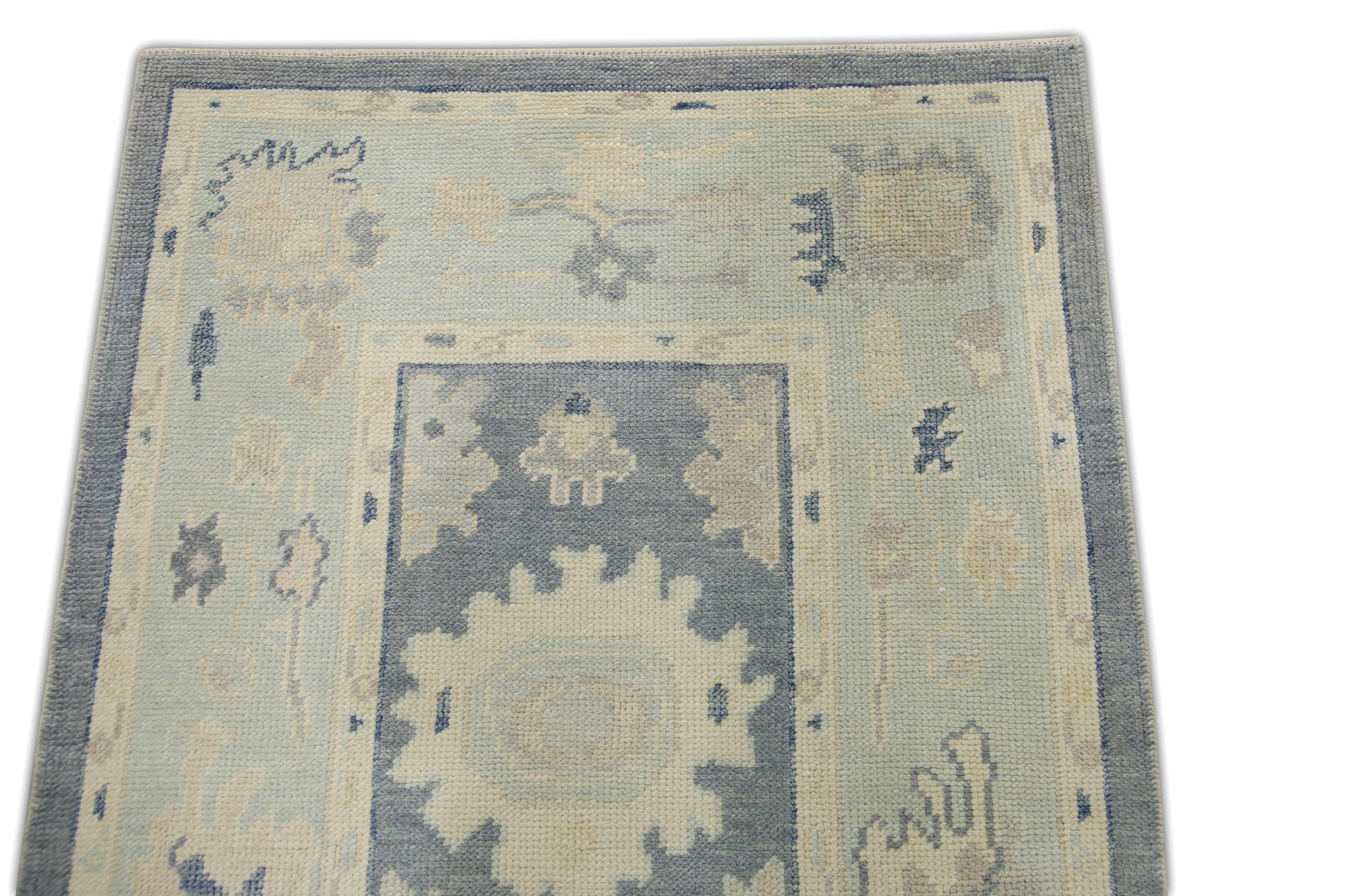 Turkish Oushak Rug 2'11" x 10' #7095