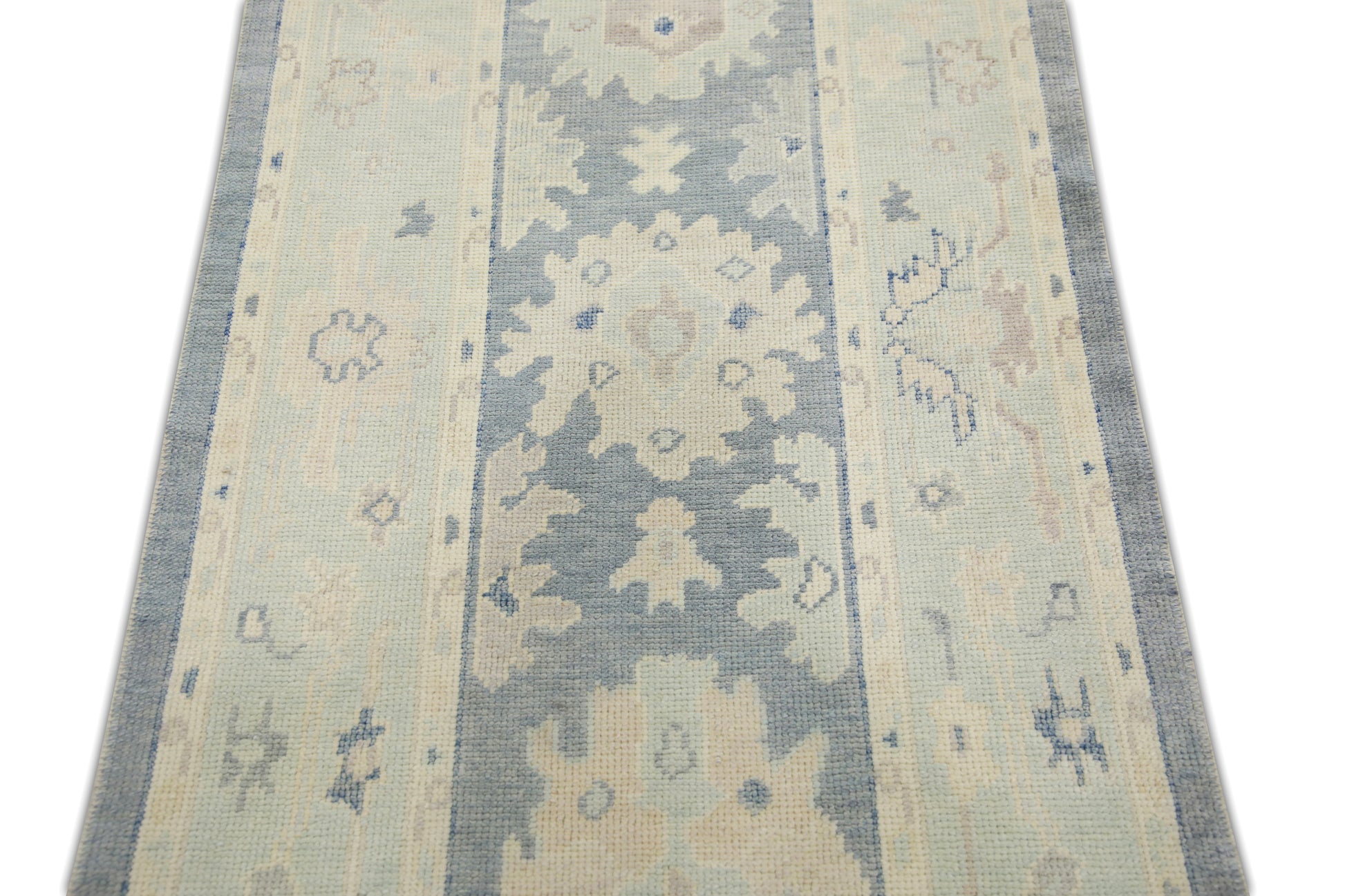 Turkish Oushak Rug 2'11" x 10' #7095