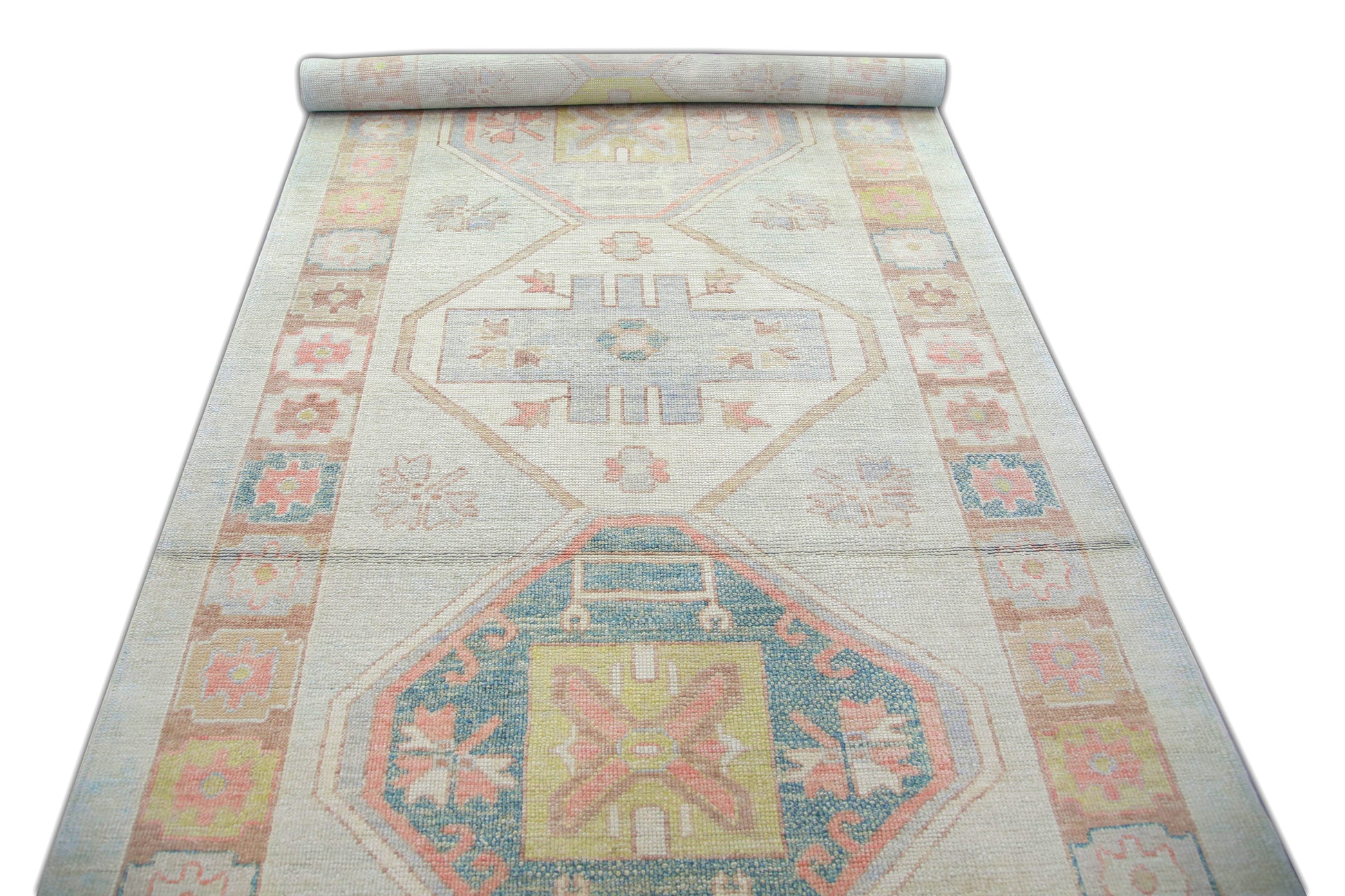 Turkish Oushak Rug 5'2" x 23' #5573