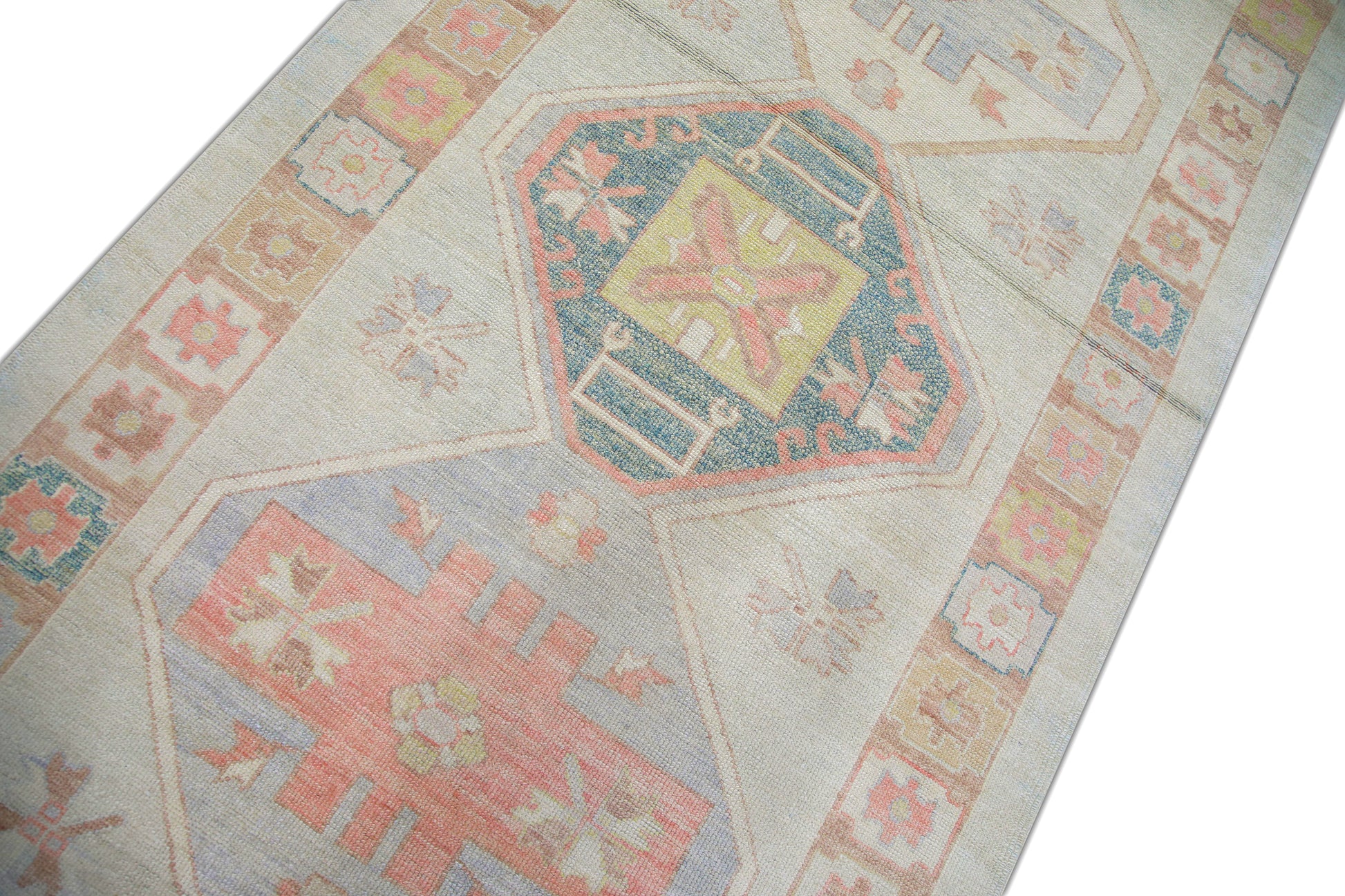 Turkish Oushak Rug 5'2" x 23' #5573