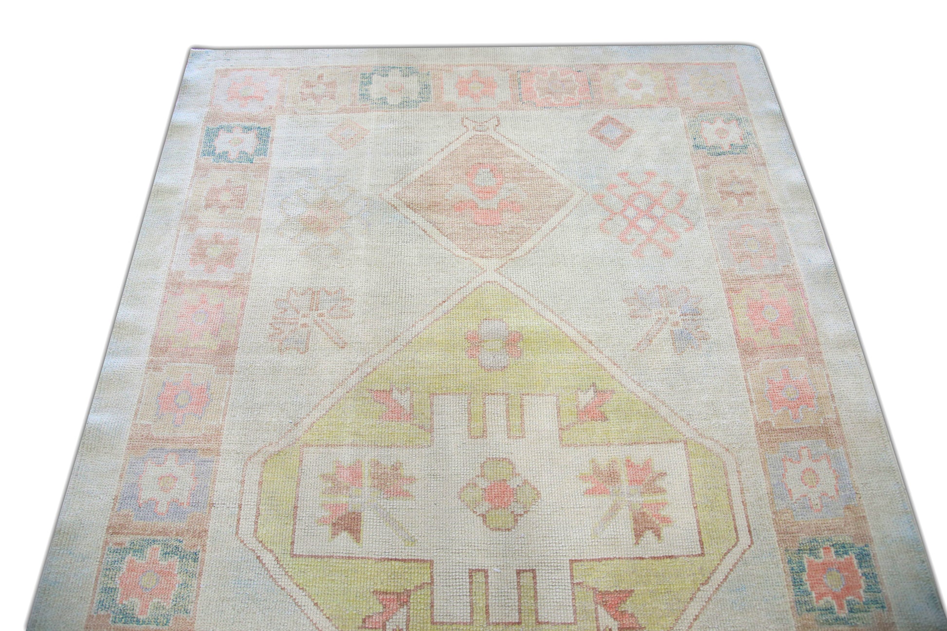 Turkish Oushak Rug 5'2" x 23' #5573