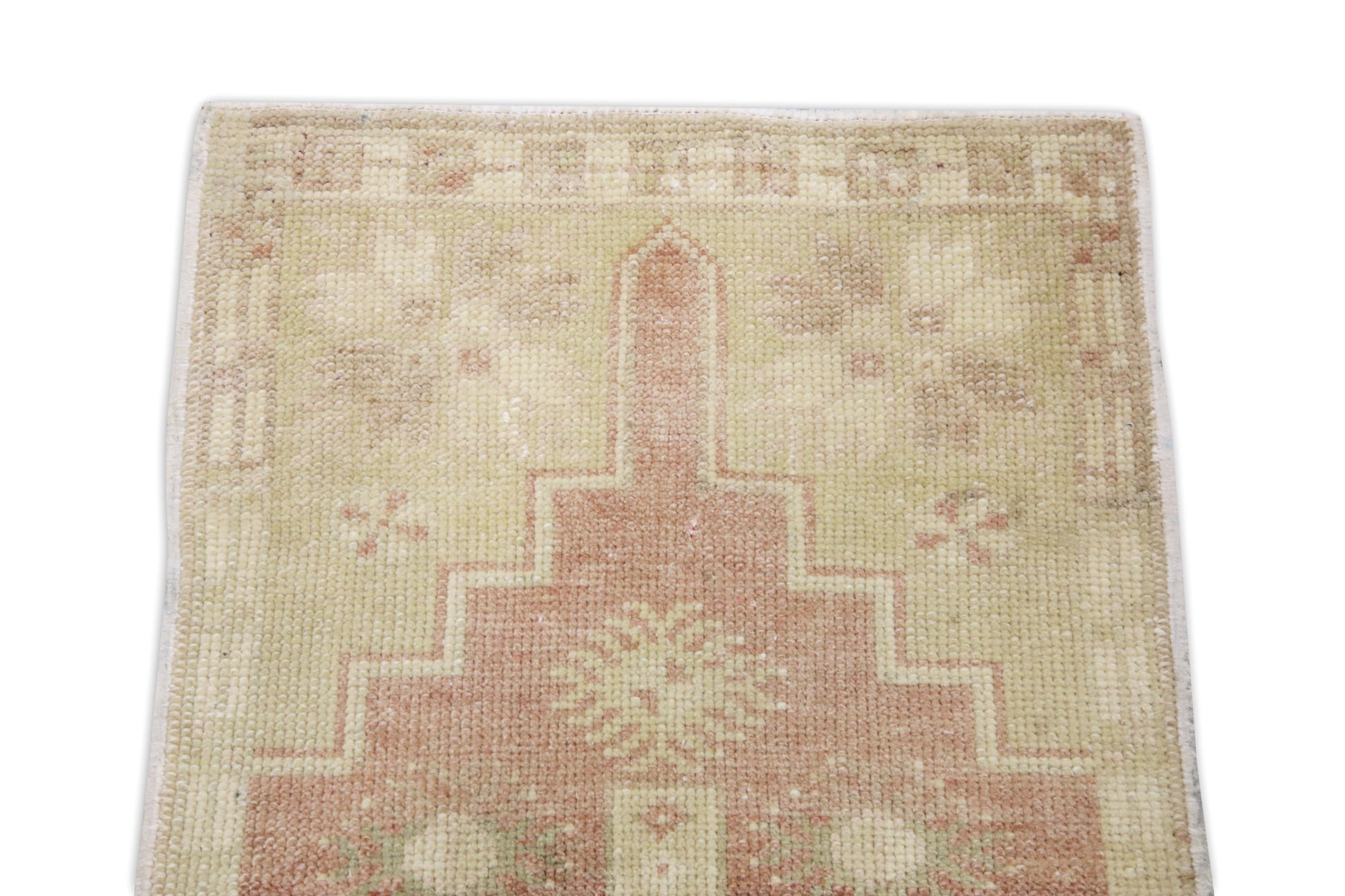 Oriental Hand Knotted Vintage Turkish Mini Rug 1'6" x 2'11" #8707