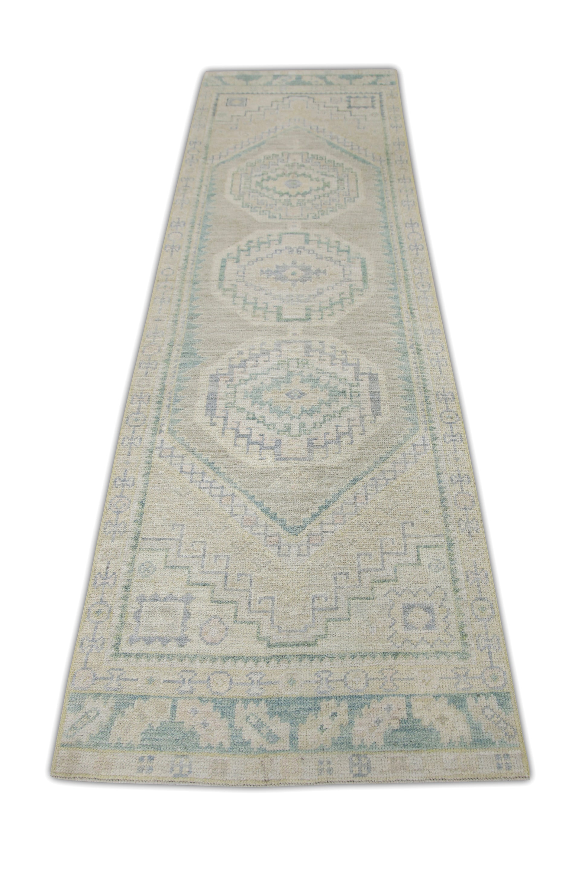 Turkish Oushak Rug 2'10" x 9'5" #6374