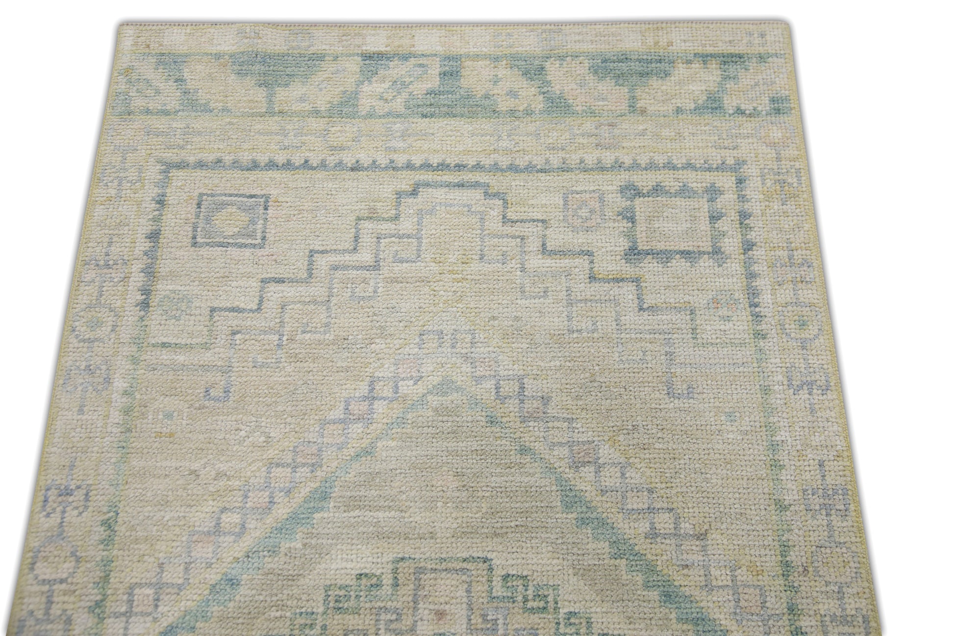 Turkish Oushak Rug 2'10" x 9'5" #6374