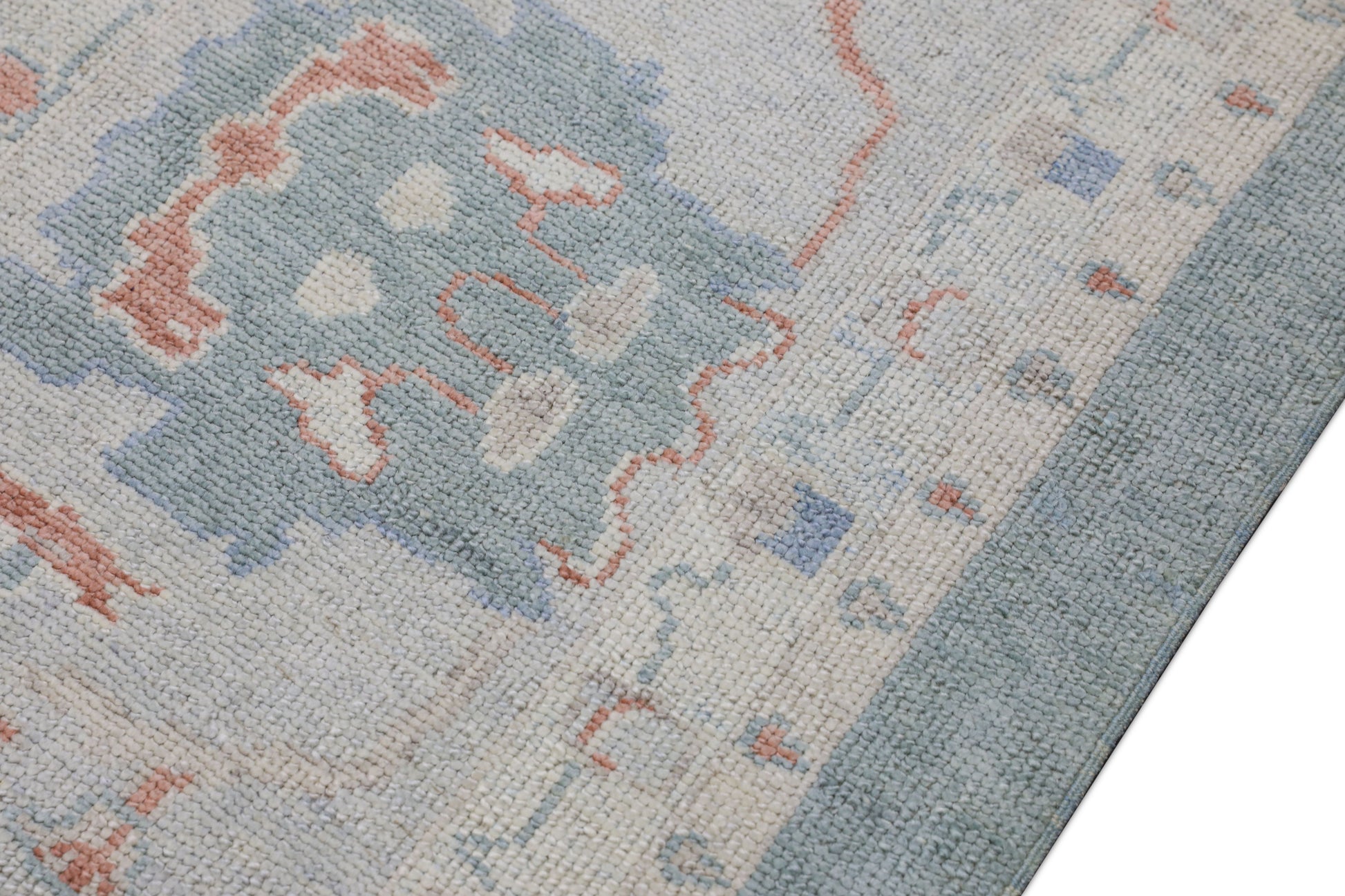Turkish Oushak Rug 12'4" x 14'8" #3236