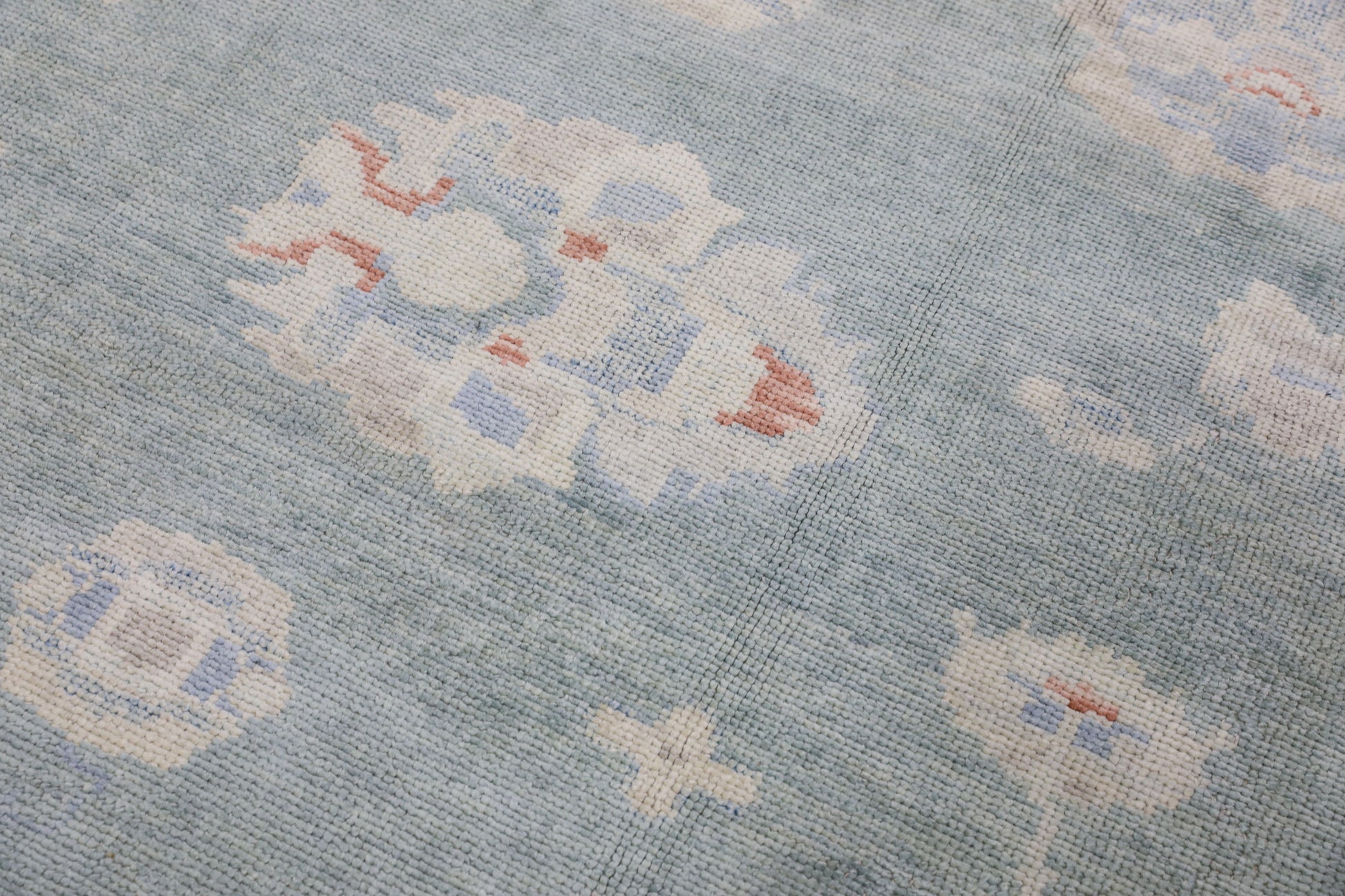 Turkish Oushak Rug 12'4" x 14'8" #3236